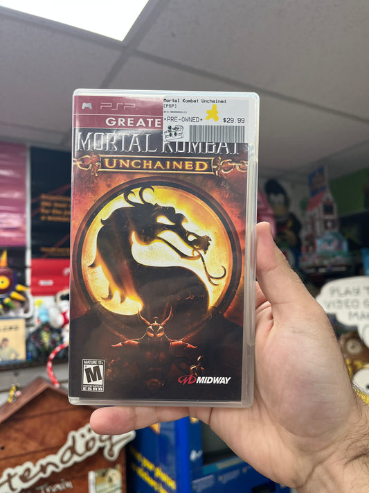 Mortal Kombat Unchained [Greatest Hits] - PSP CiB