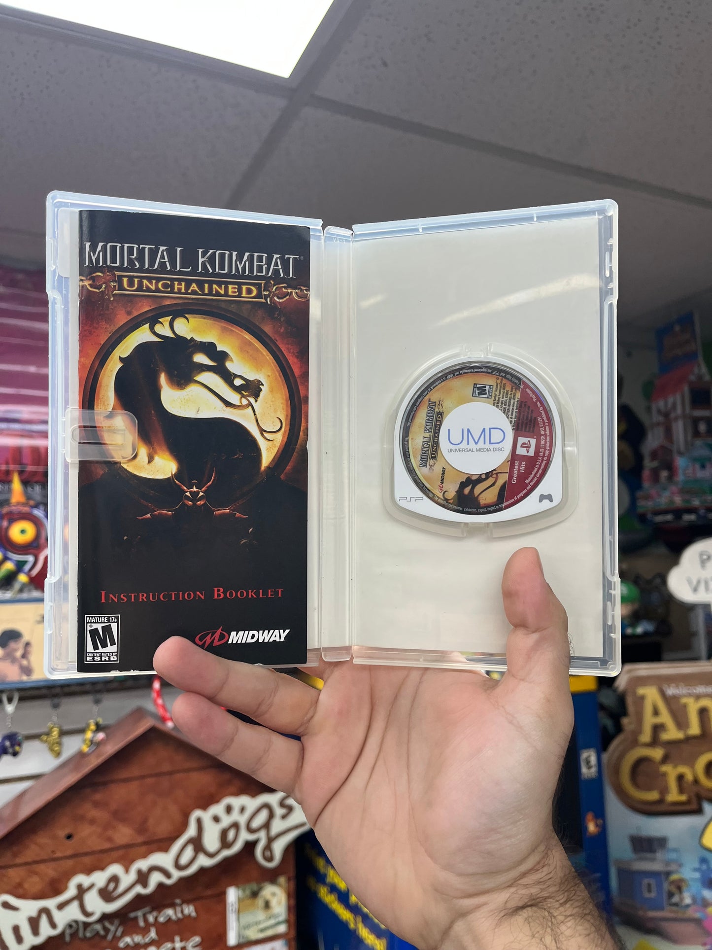 Mortal Kombat Unchained [Greatest Hits] - PSP CiB