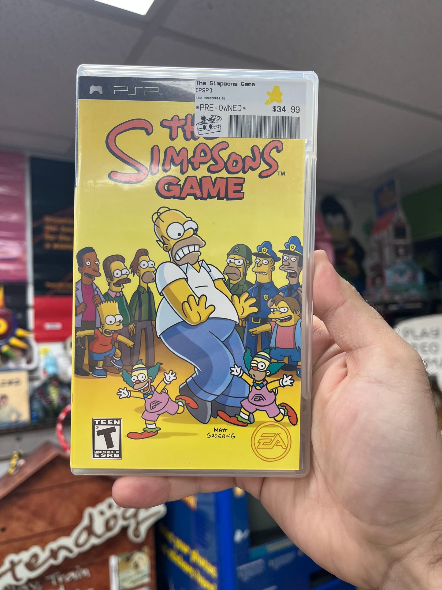 The Simpsons Game - PSP CiB