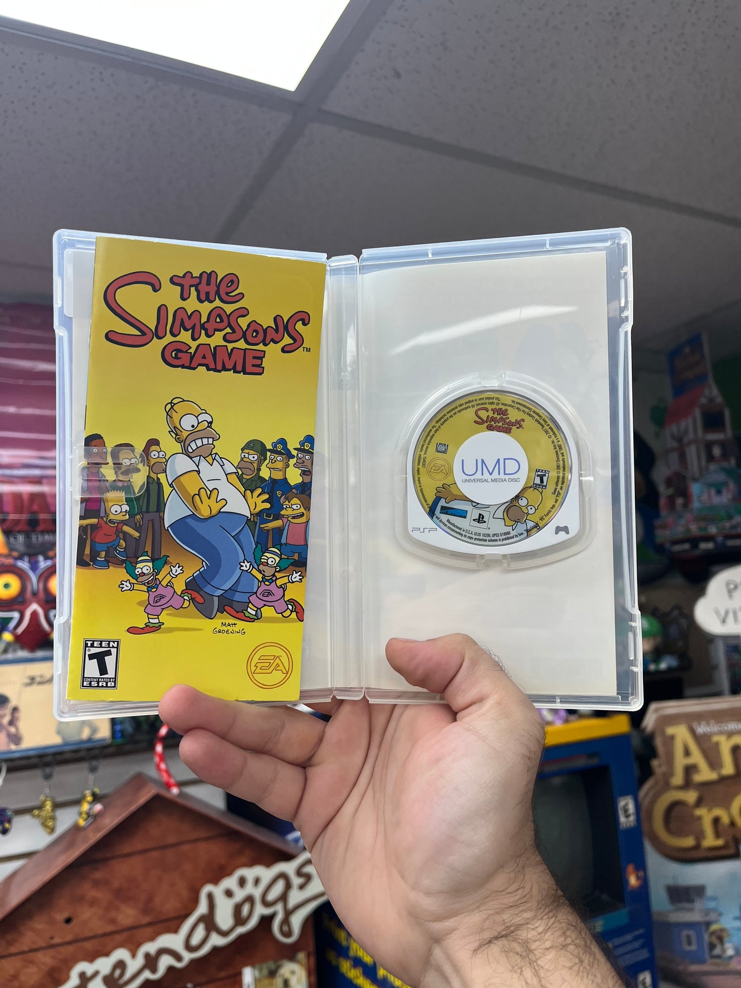The Simpsons Game - PSP CiB