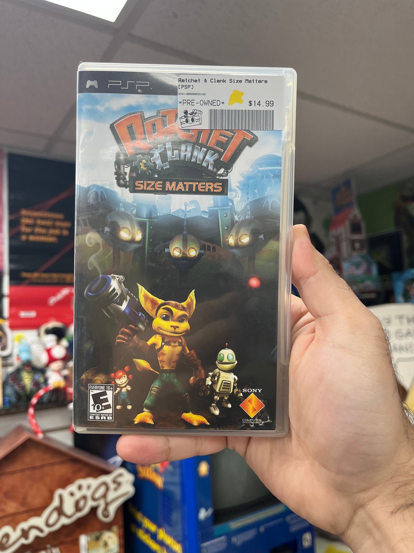 Ratchet & Clank Size Matters - PSP CiB
