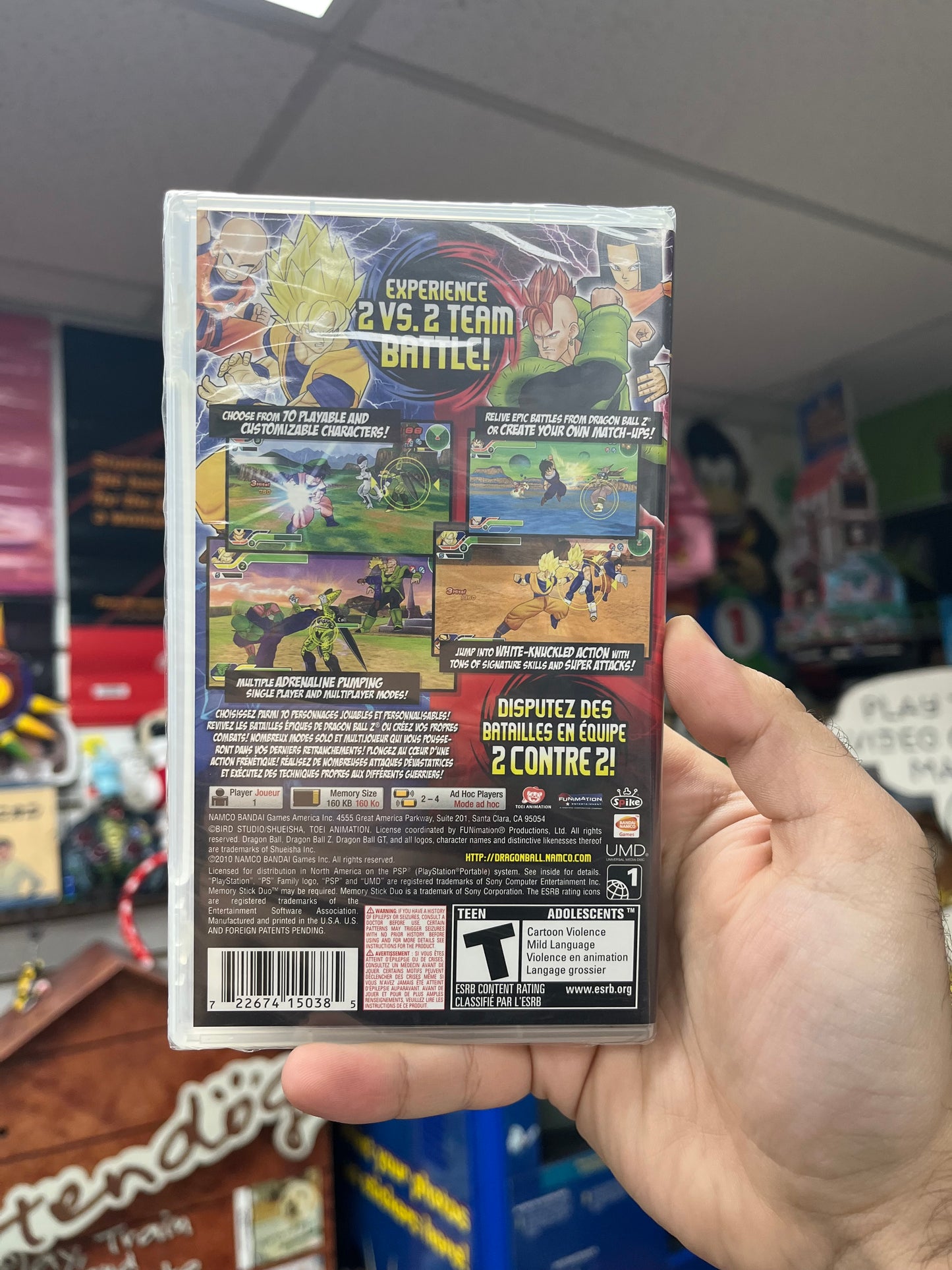 Dragon Ball Z: Tenkaichi Tag Team - PSP CiB