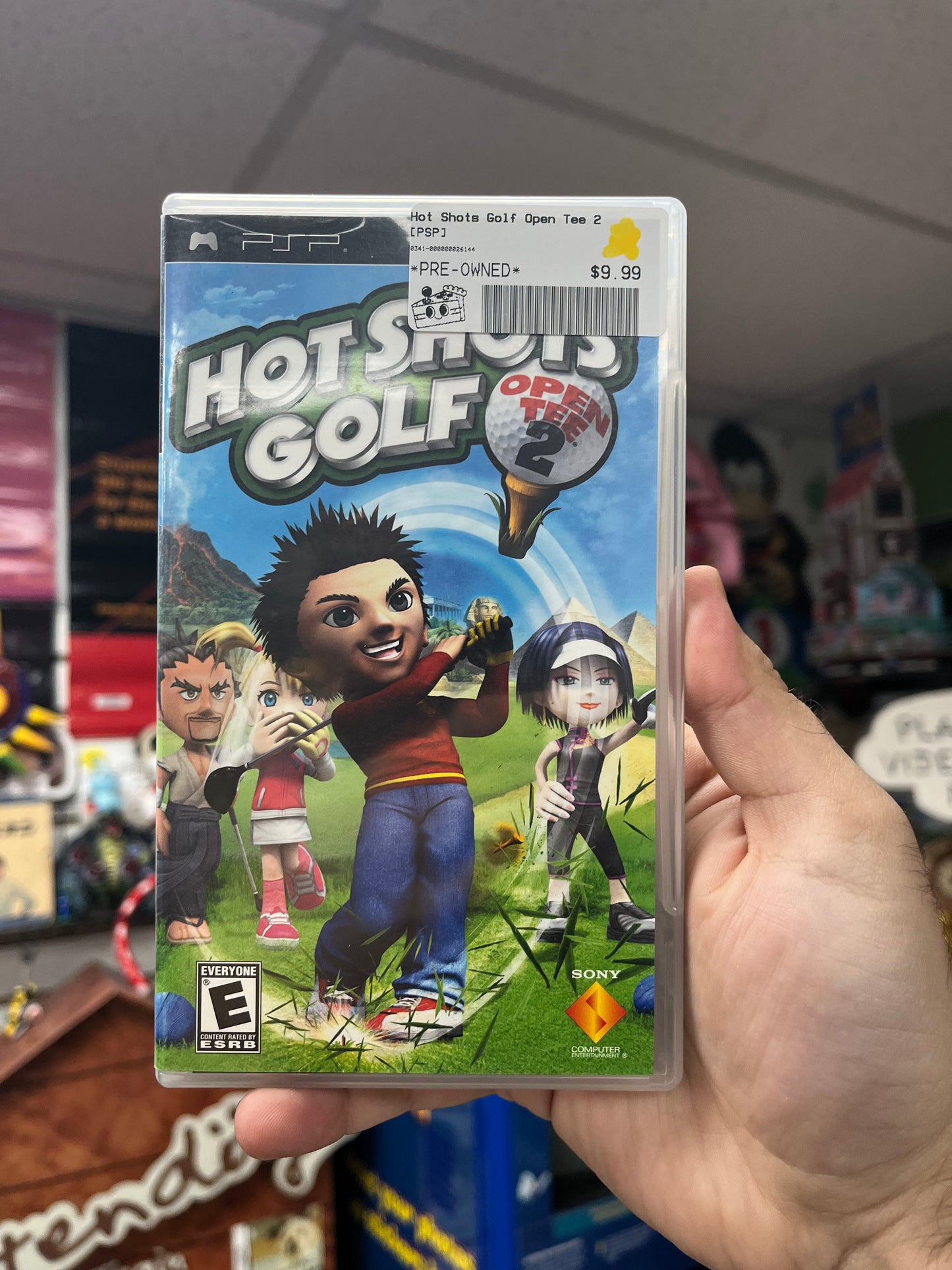Hot Shots Gold Open Tee 2 - PSP CiB
