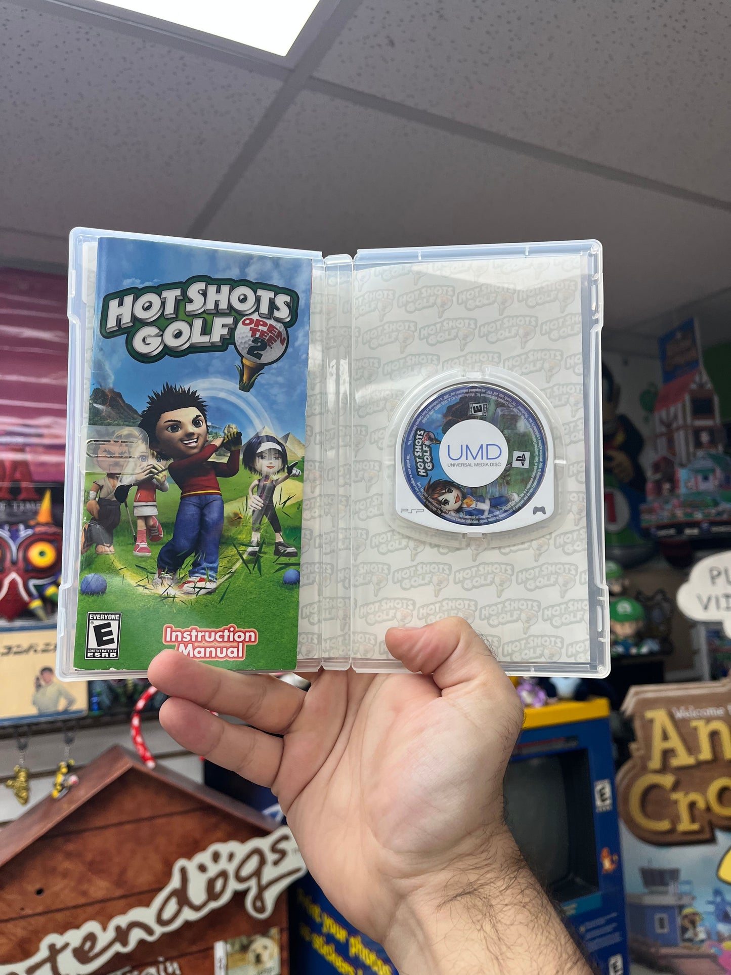 Hot Shots Gold Open Tee 2 - PSP CiB