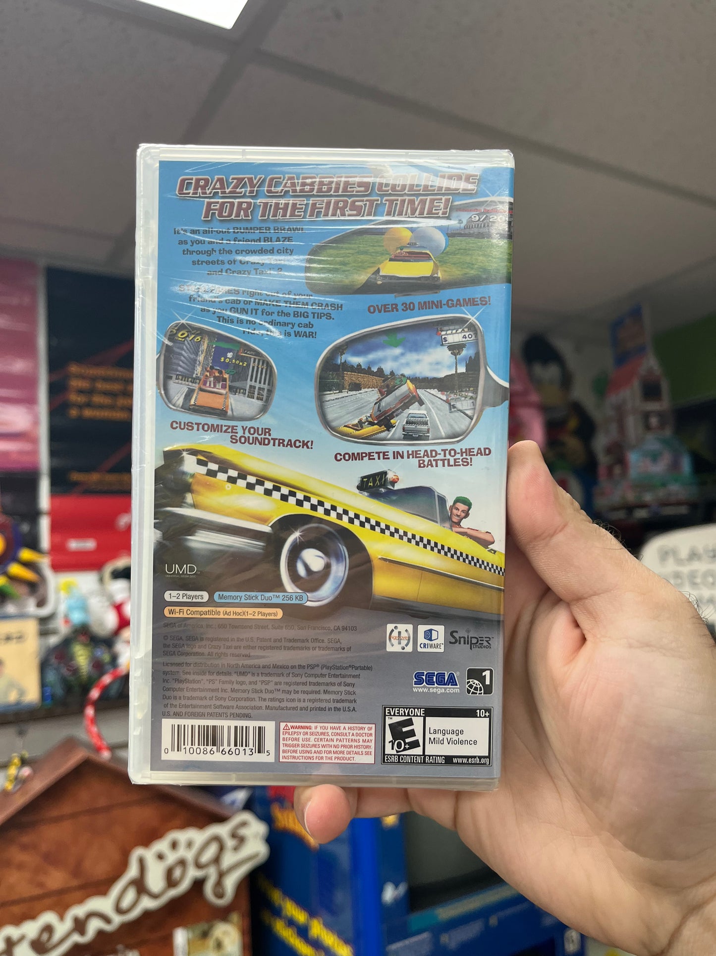 Crazy Taxi Fare Wars - PSP Sealed