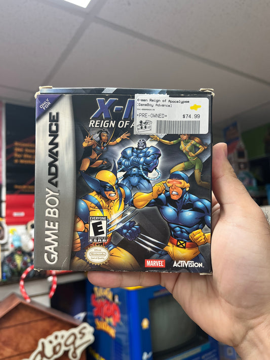 X-Men Reign of Apocalypse - GBA CiB