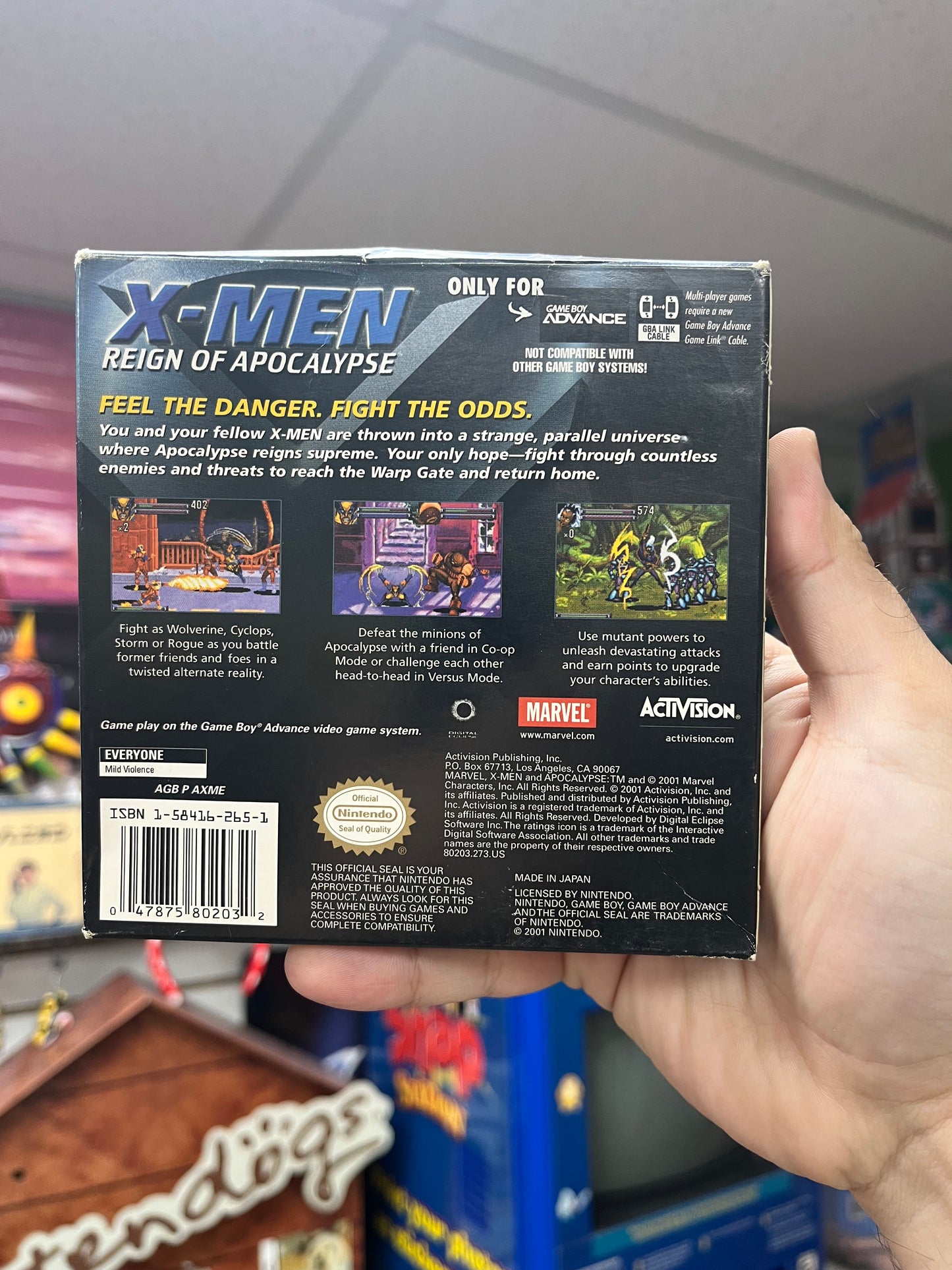 X-Men Reign of Apocalypse - GBA CiB
