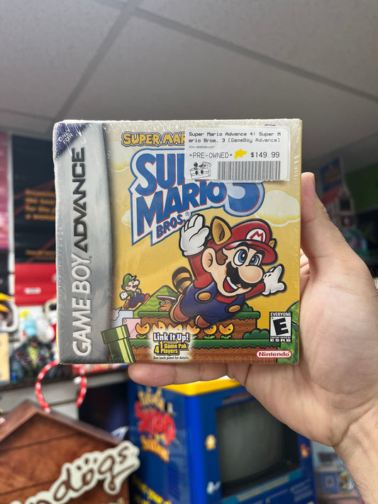 Super Mario Advance 4: Super Mario Bros. 3 - GBA Sealed