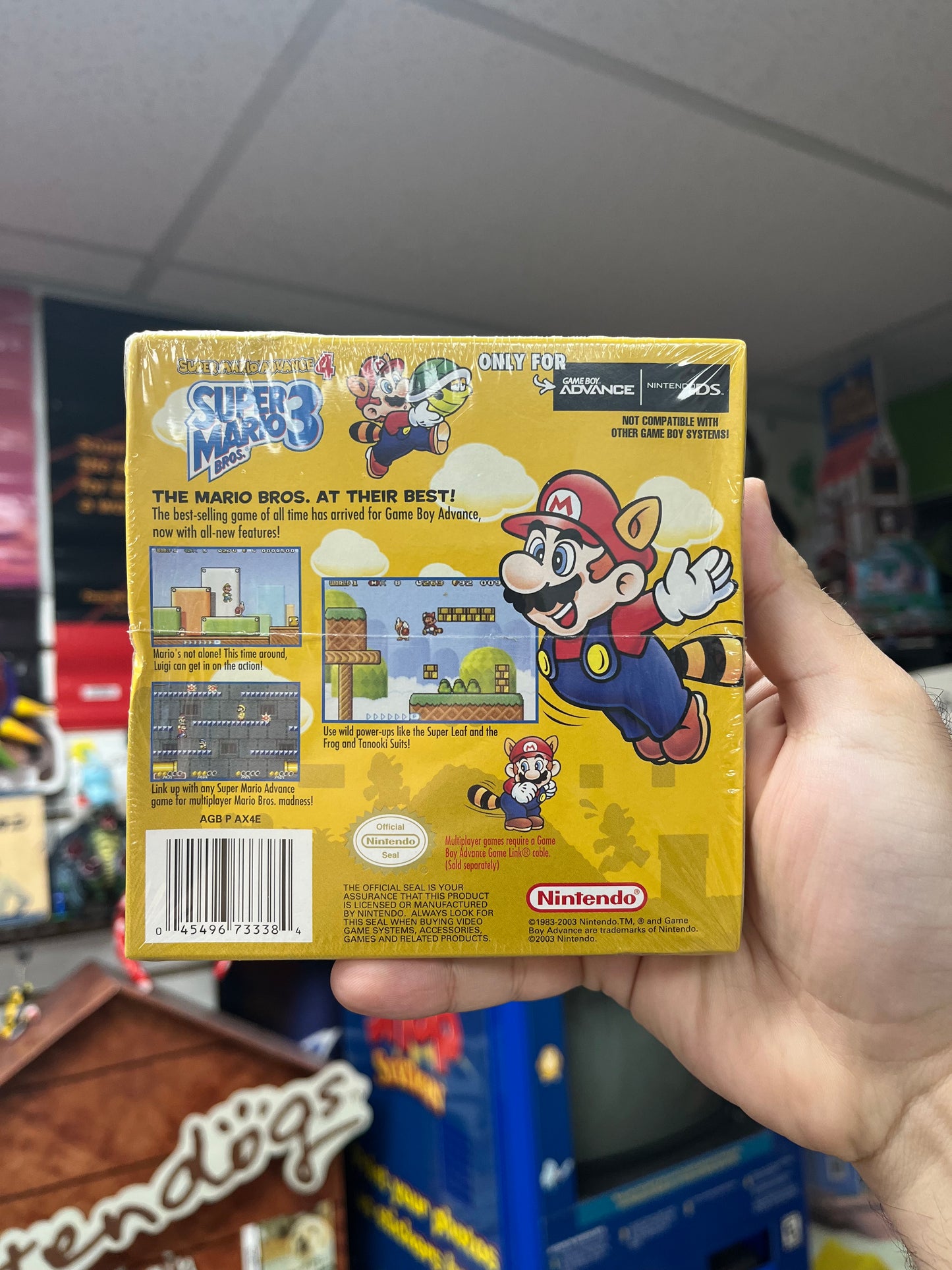 Super Mario Advance 4: Super Mario Bros. 3 - GBA Sealed