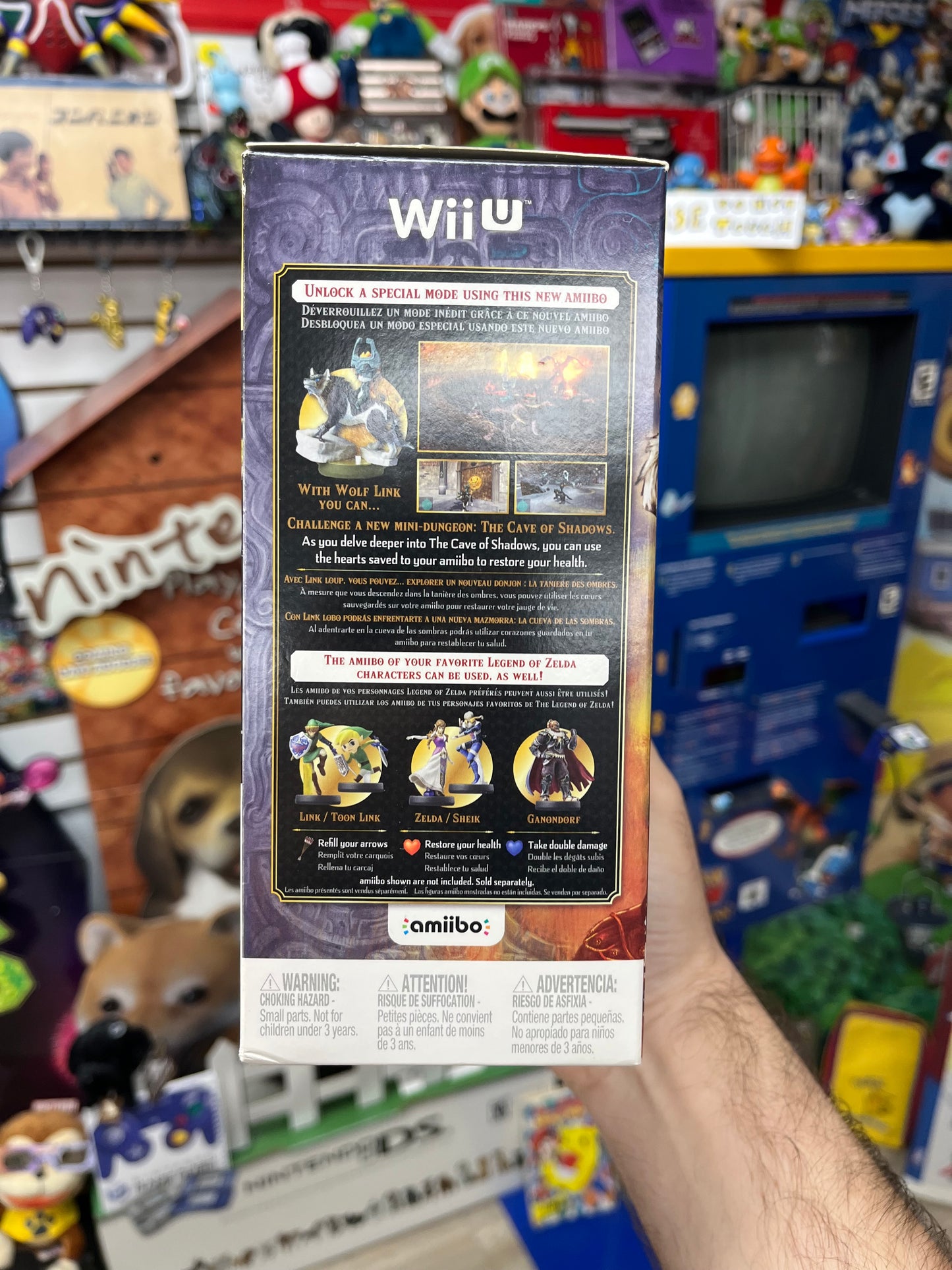 Zelda Twilight Princess HD [Amiibo Bundle] - Wii U Sealed