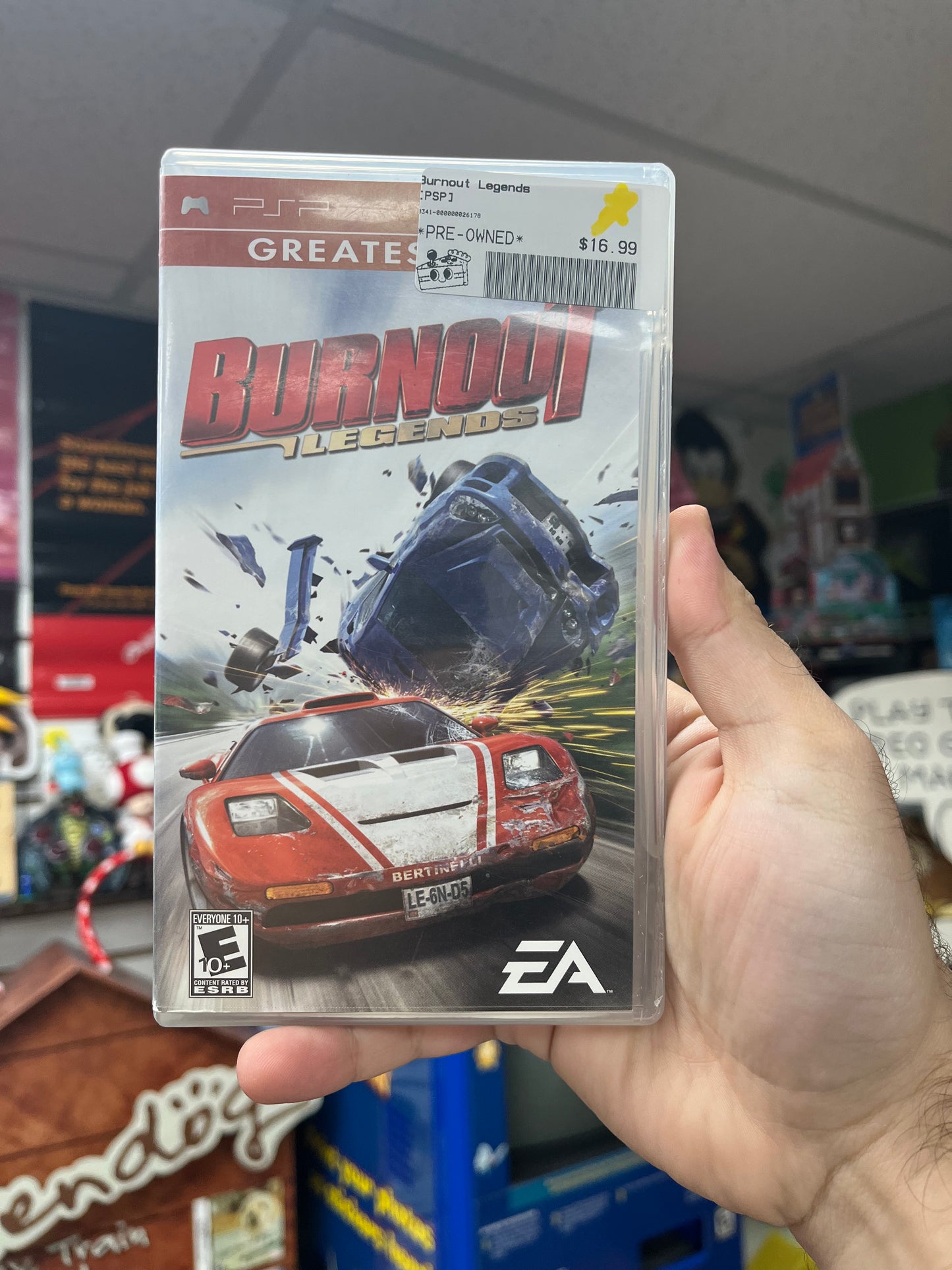 Burnout Legends [Greatest Hits] - PSP CiB