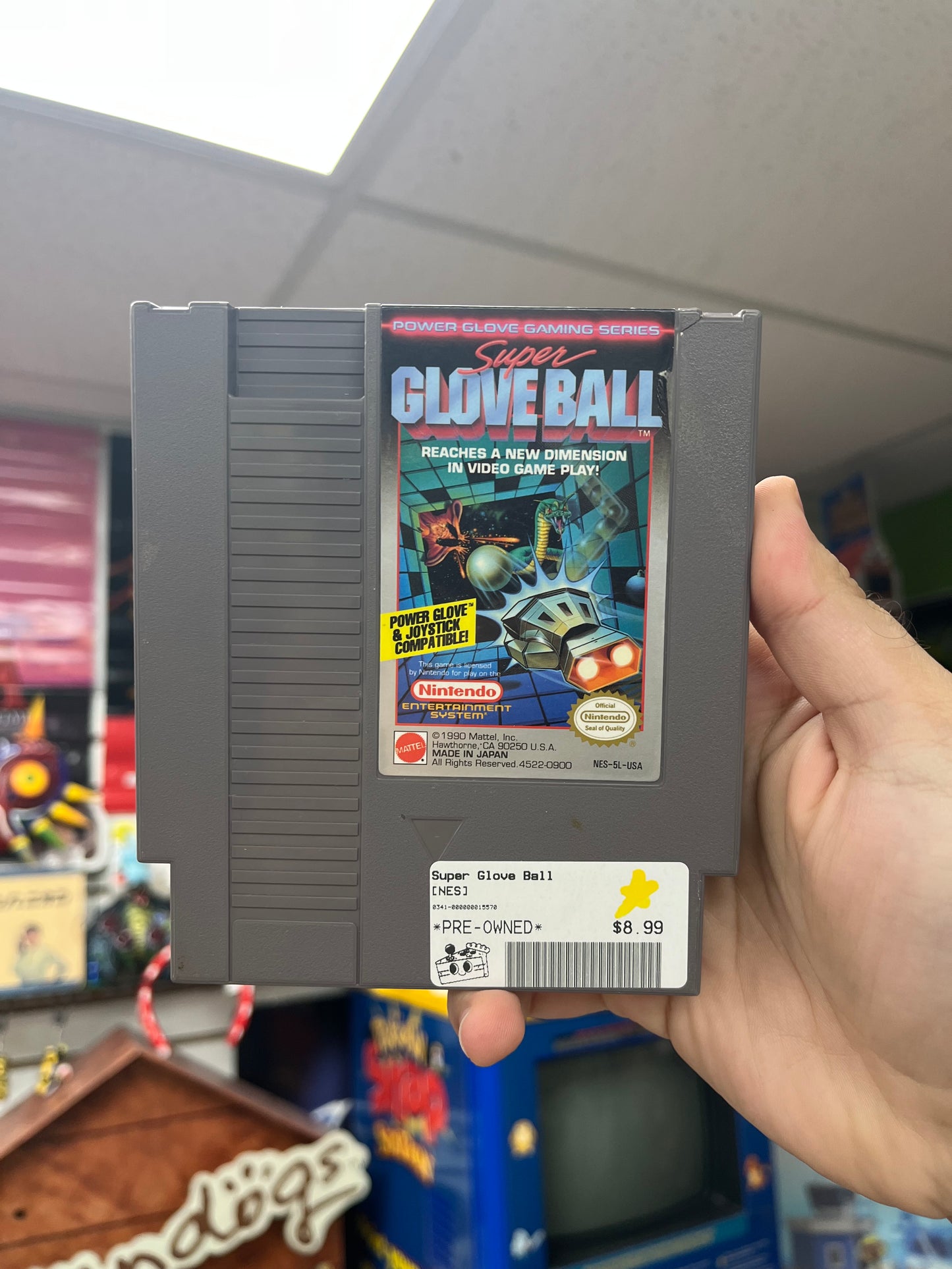 Super Glove Ball - NES Loose