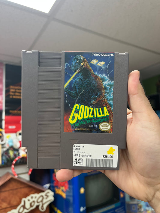 Godzilla - NES Loose