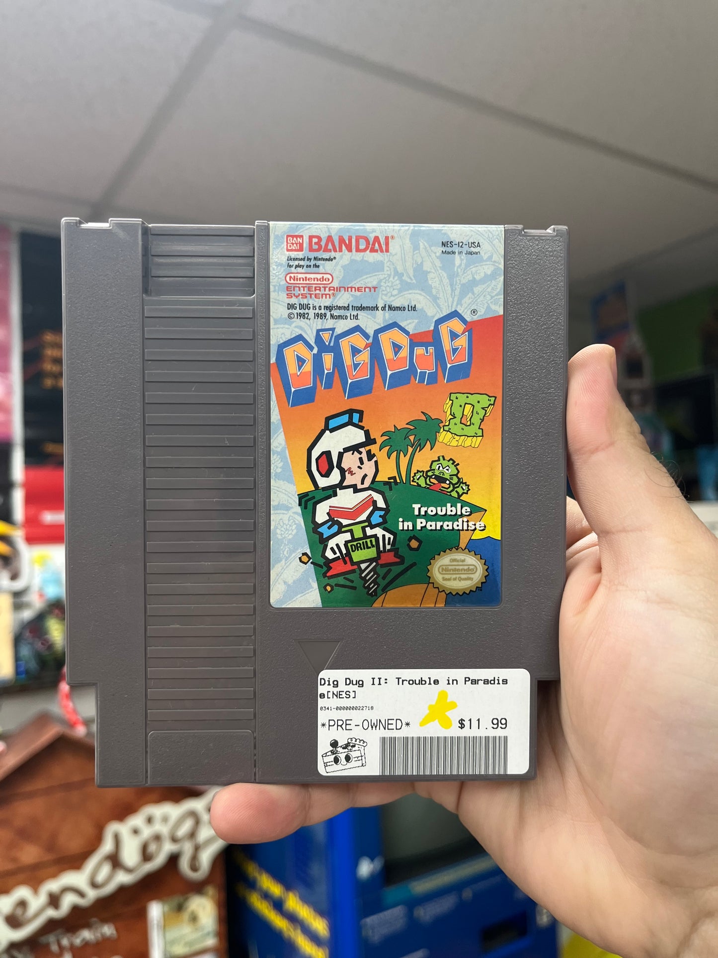 Dig Dug - NES Loose