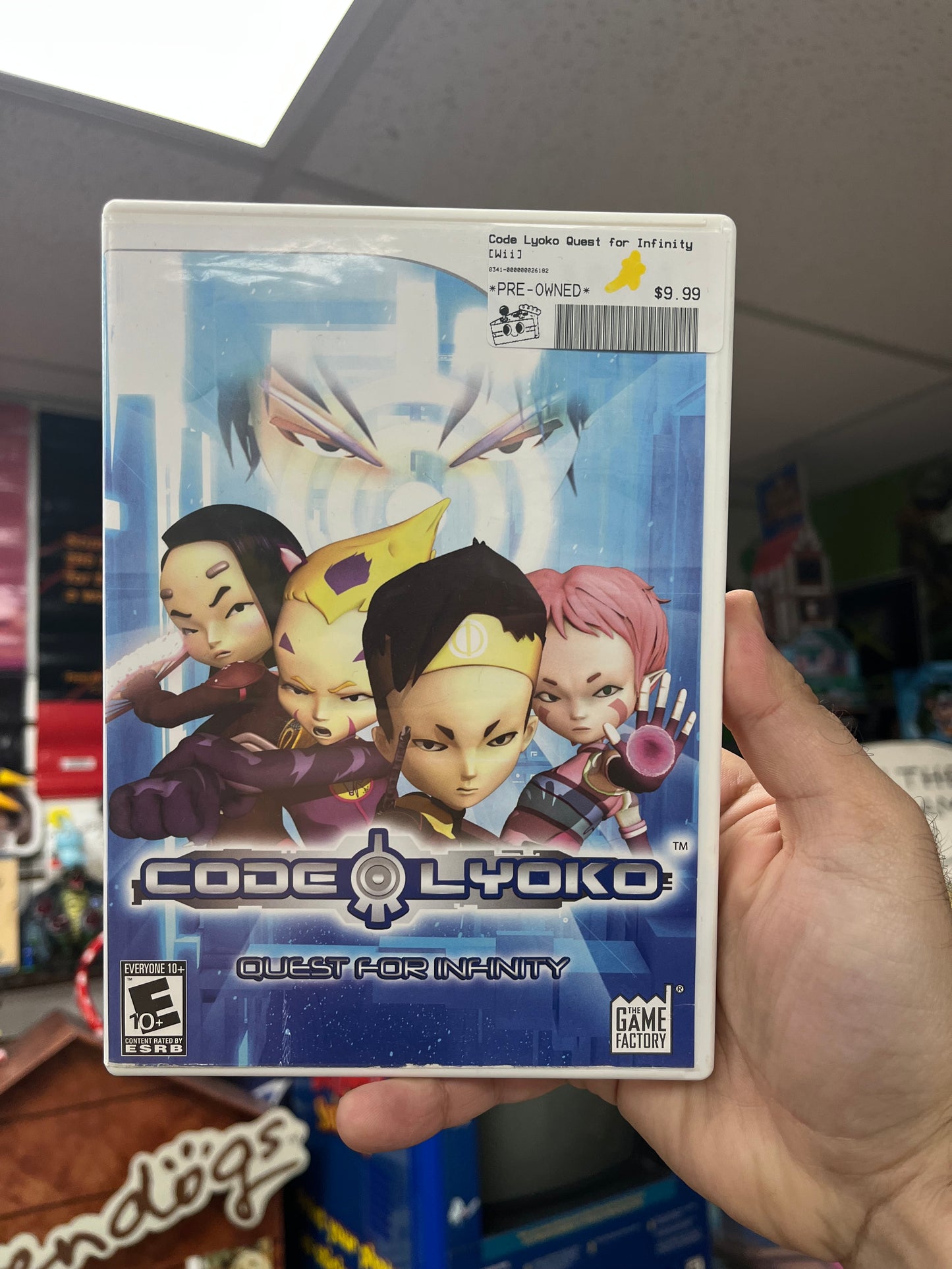 Code Lyoko Quest For Infinity - Wii CiB