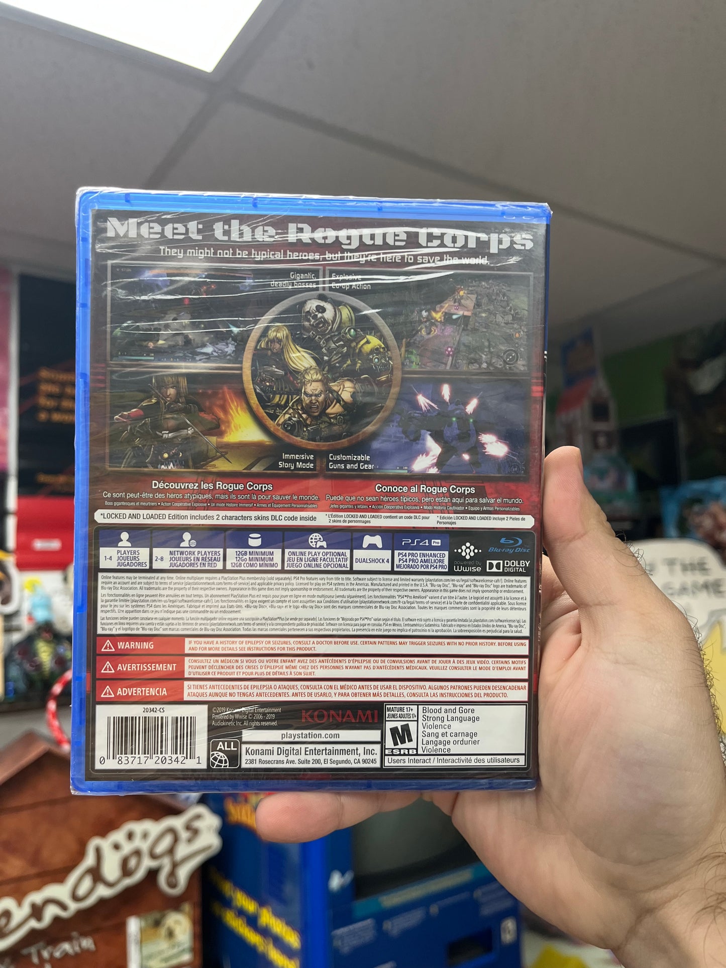 Contra Rogue Corps - PS4 Sealed