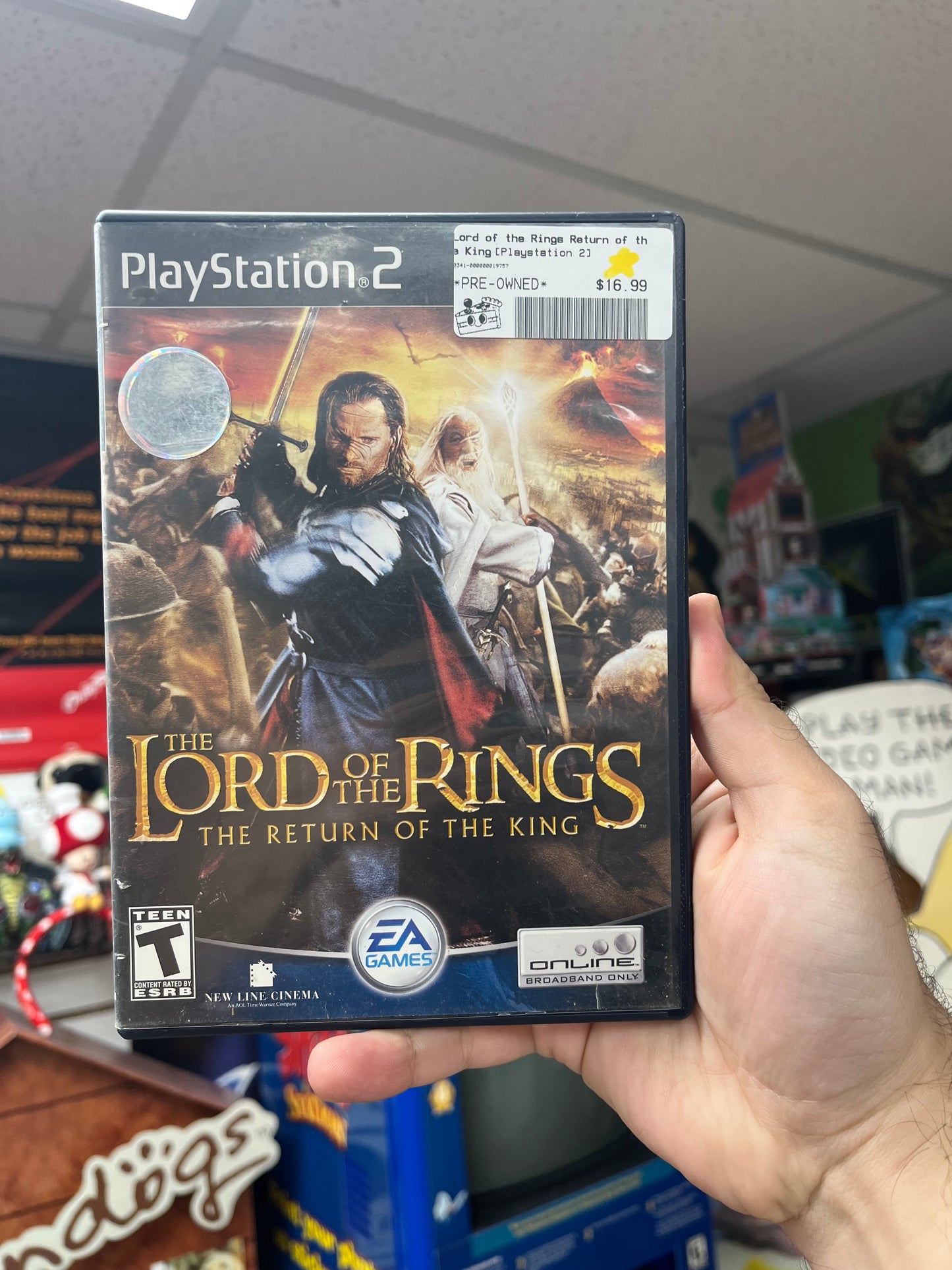 Lord of the Rings Return of the King - PS2 CiB