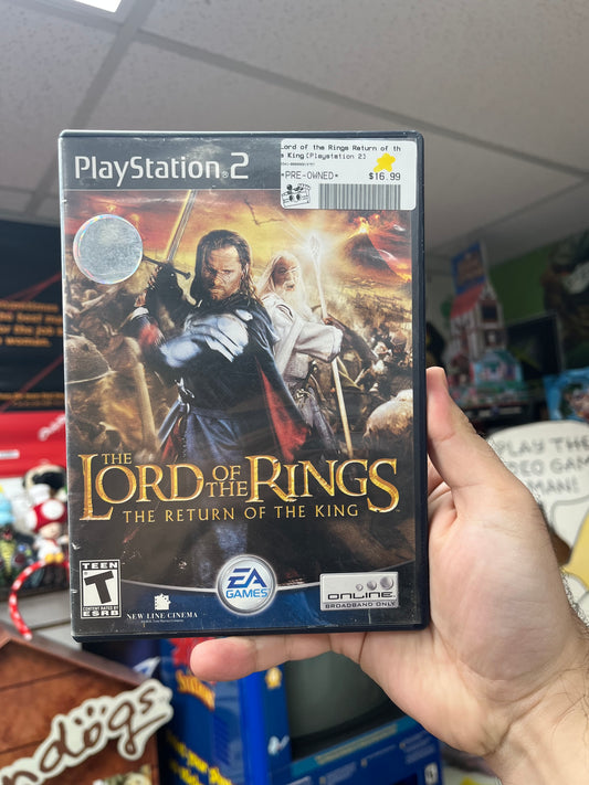 Lord of the Rings Return of the King - PS2 CiB
