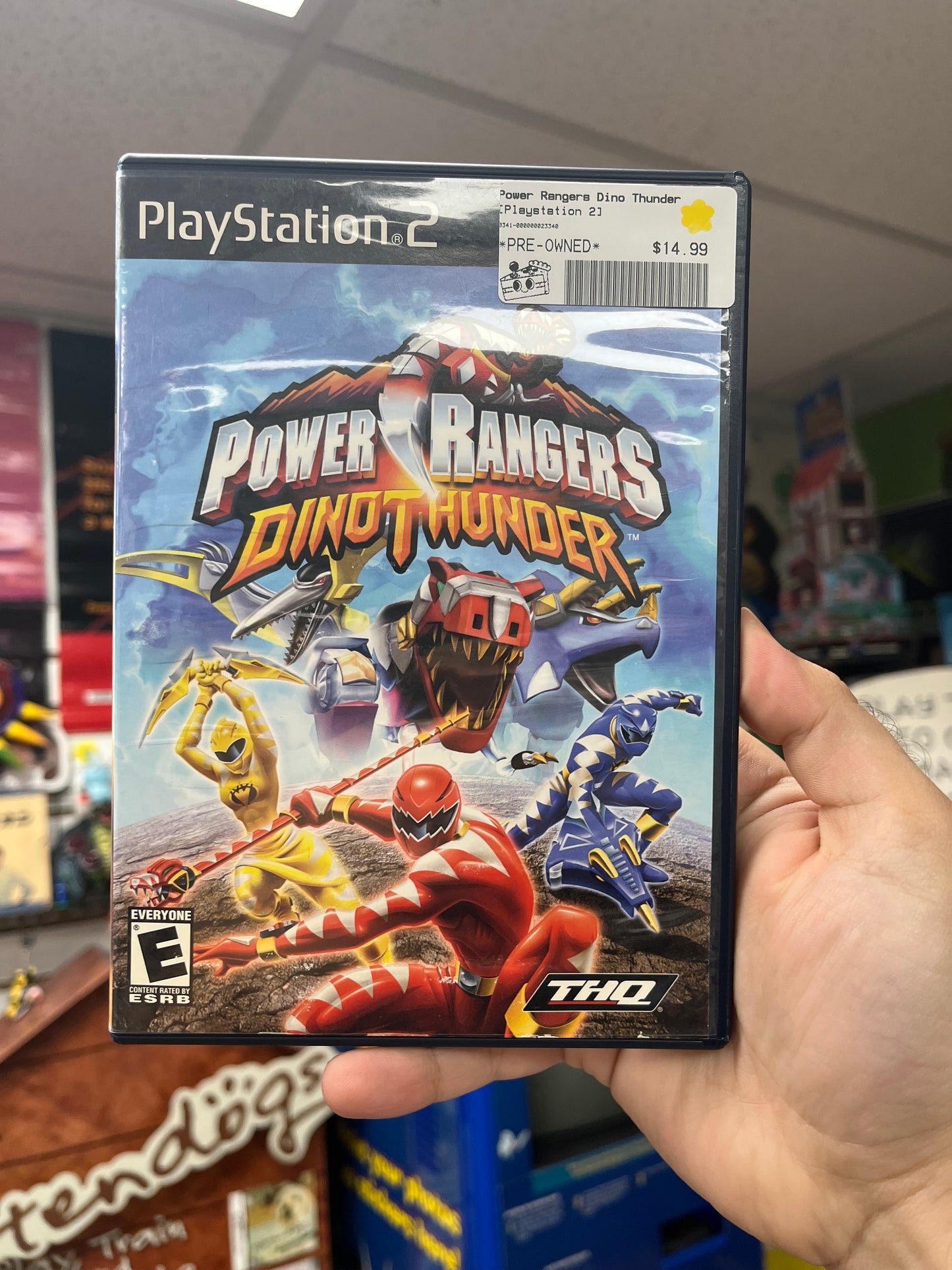 Power Rangers Dino Thunder - PS2 CiB