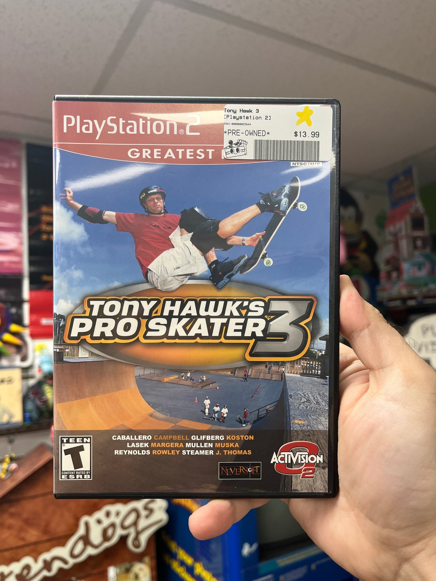 Tony Hawk's Pro Skater 3 [Greatest Hits] - PS2 CiB