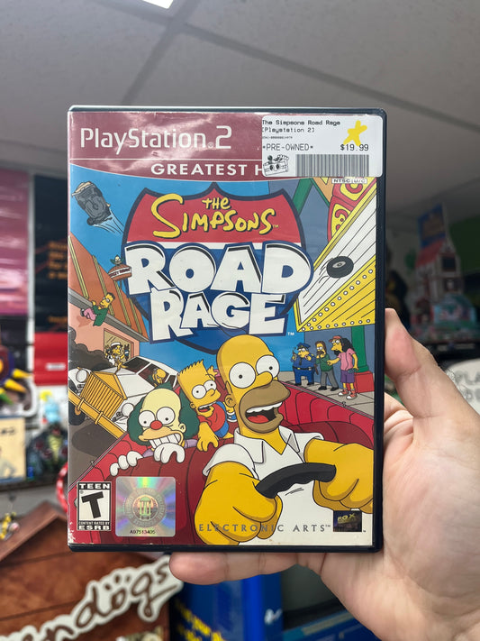 The Simpsons Road Rage [Greatest Hits] - PS2 CiB