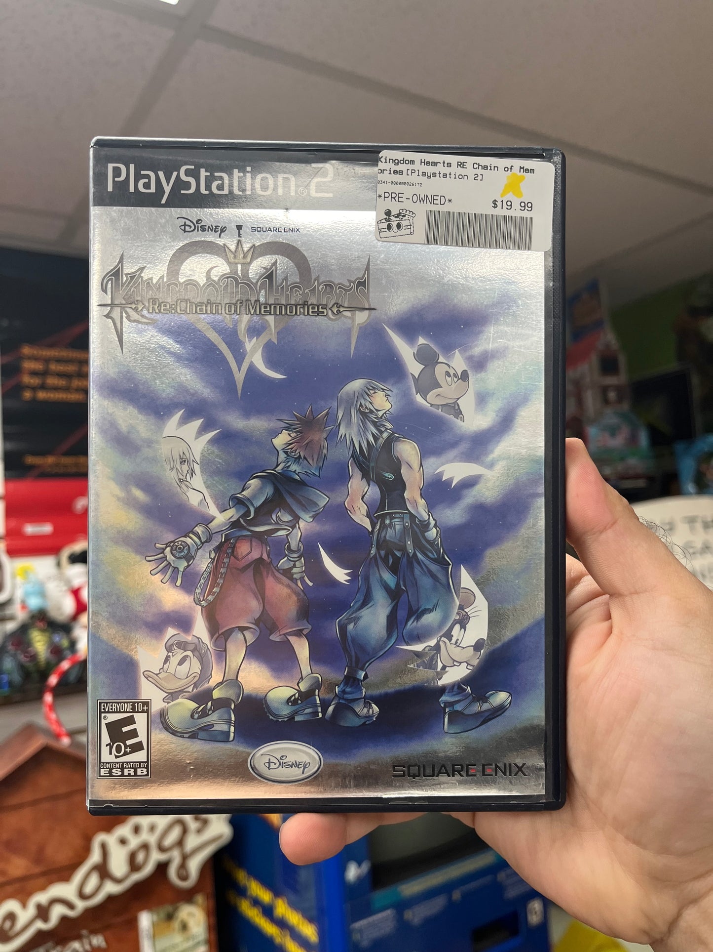Kingdom Hearts RE: Chain of Memories - PS2 Boxed
