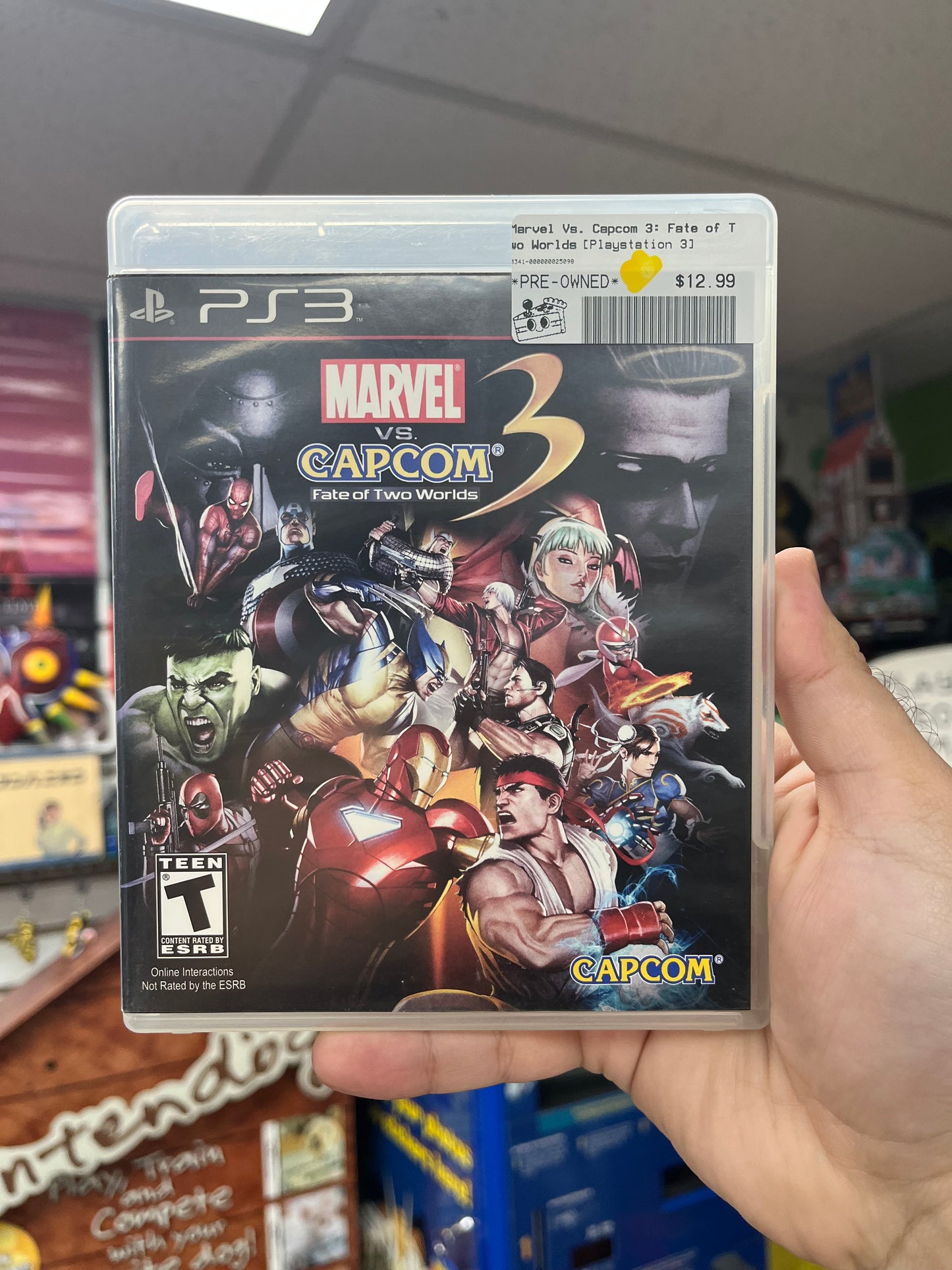 Marvel vs. Capcom 3: Fate of Two Worlds - PS3 Boxed