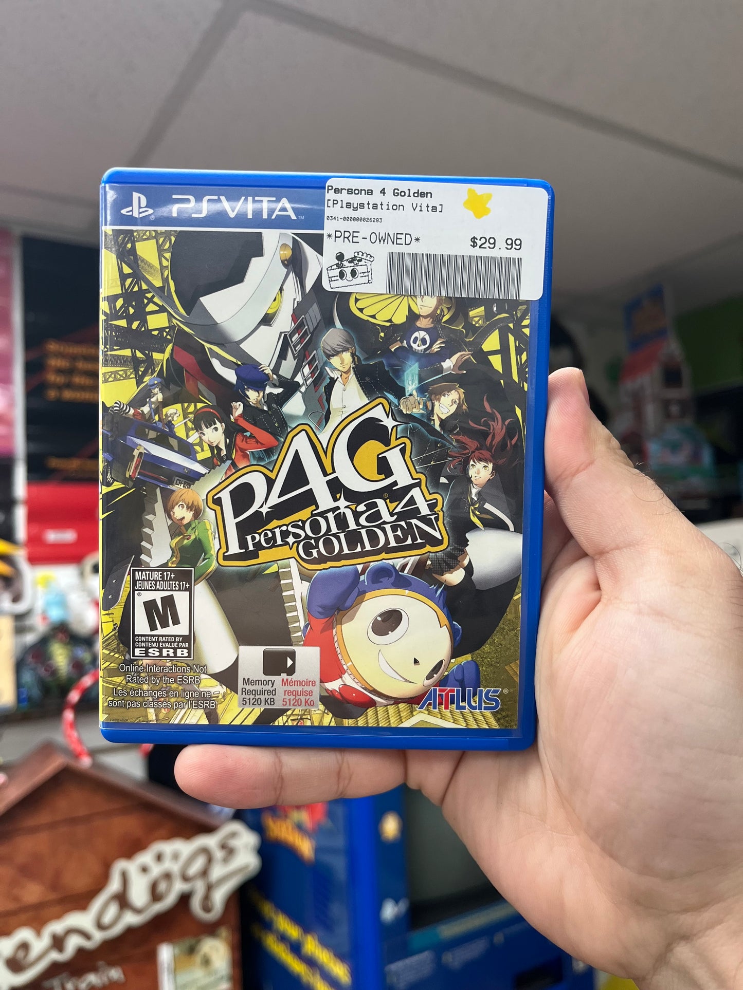 Persona 4 Golden - PS Vita Boxed