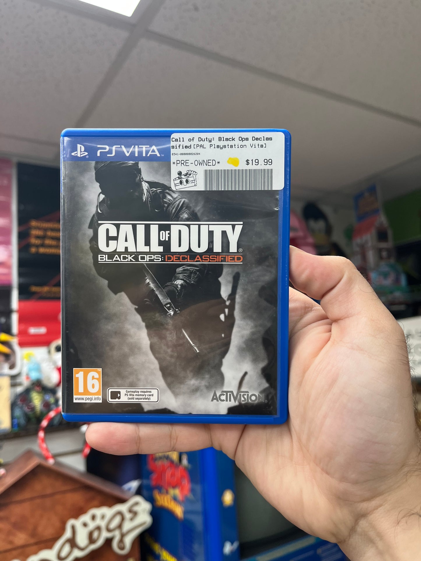 Call of Duty Black Ops Declassified - PAL PS Vita Boxed