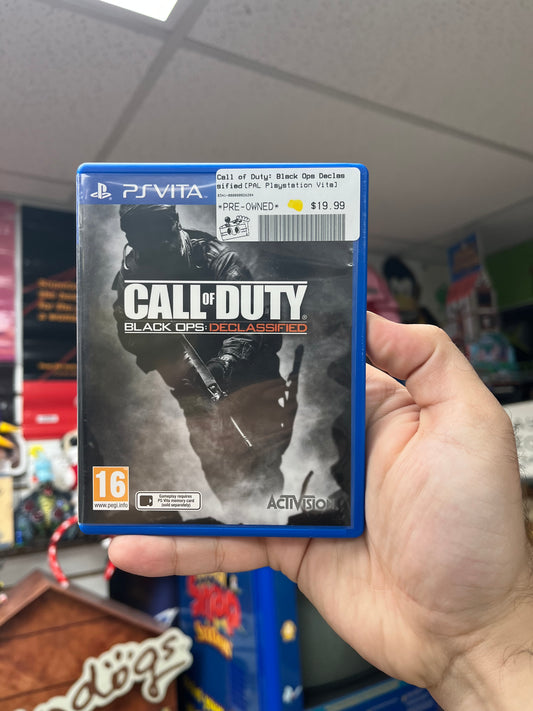 Call of Duty Black Ops Declassified - PAL PS Vita Boxed