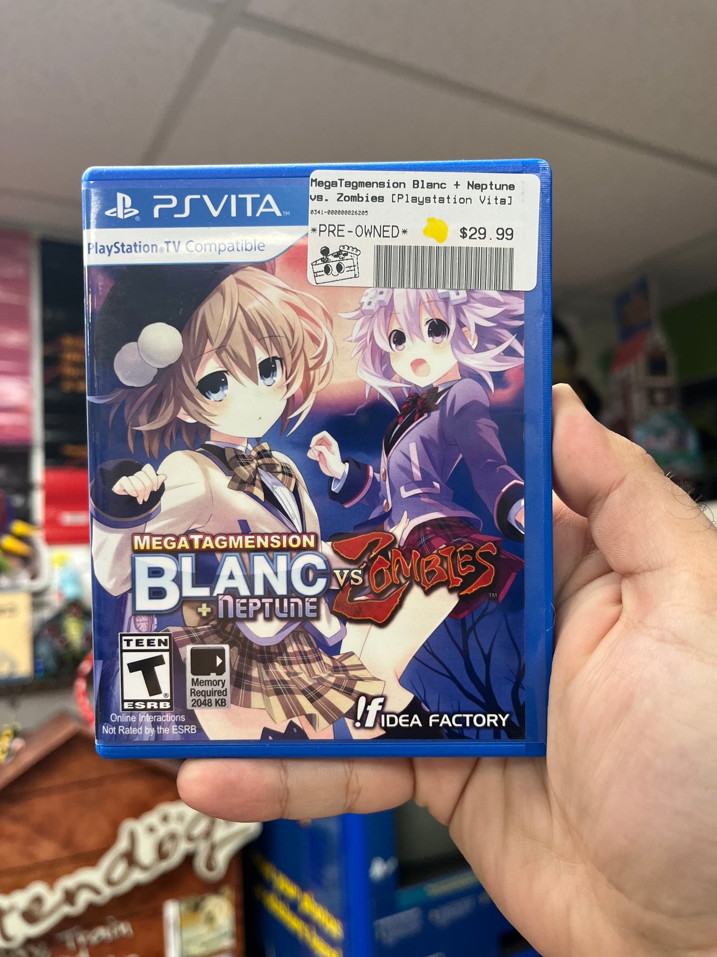 MegaTagmension Blanc + Neptune vs. Zombies - PS Vita CiB