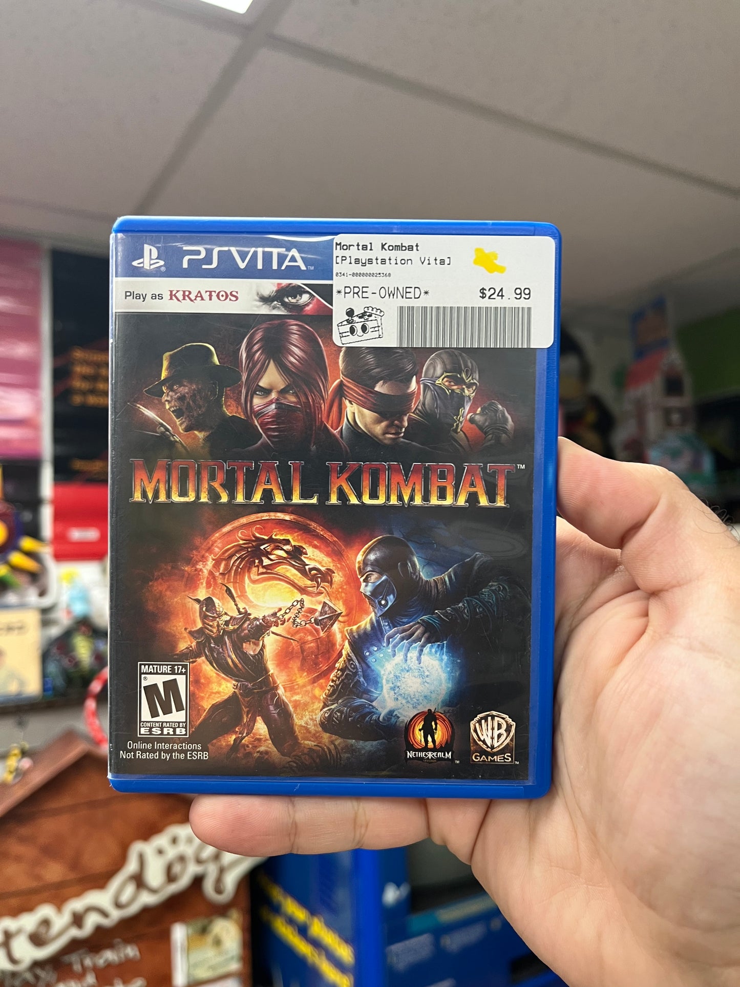 Mortal Kombat - PS Vita Boxed