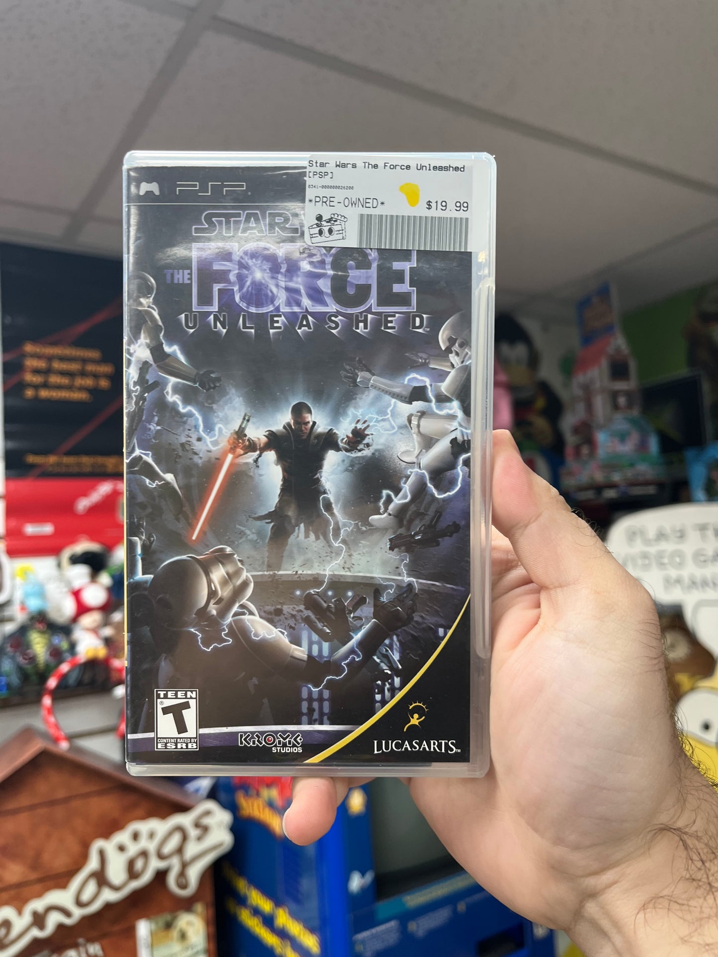 Star Wars the Force Unleashed - PSP CiB