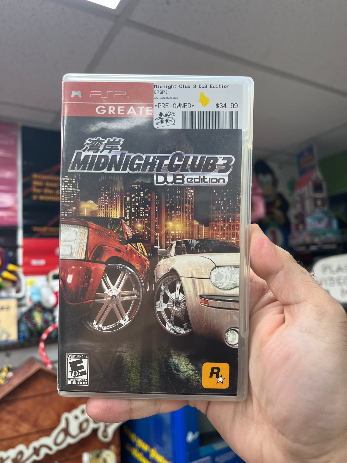 Midnight Club 3 DUB Edition [Greatest Hits] - PSP CiB