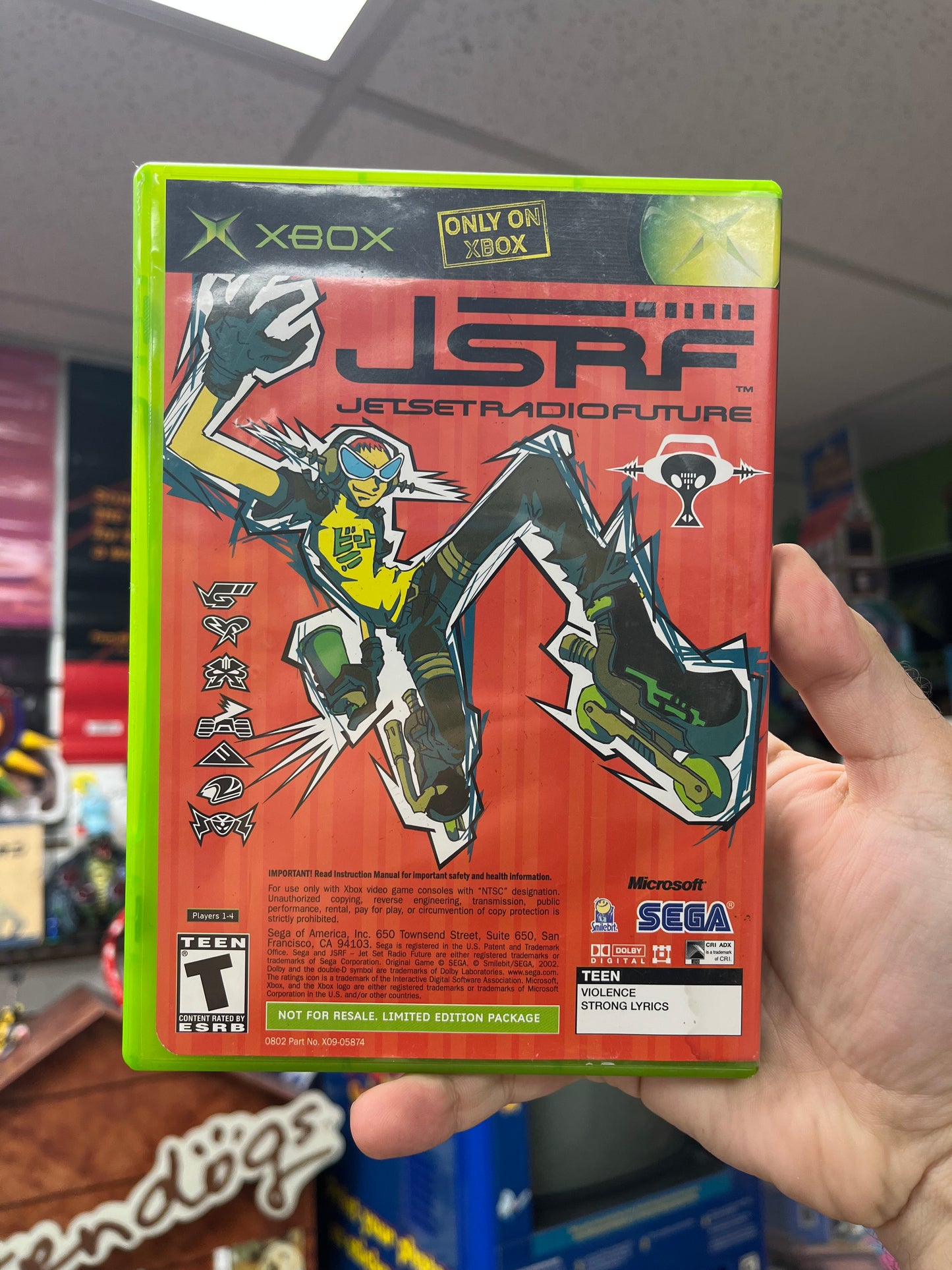 Sega GT 2002 & JSRF - Xbox CiB