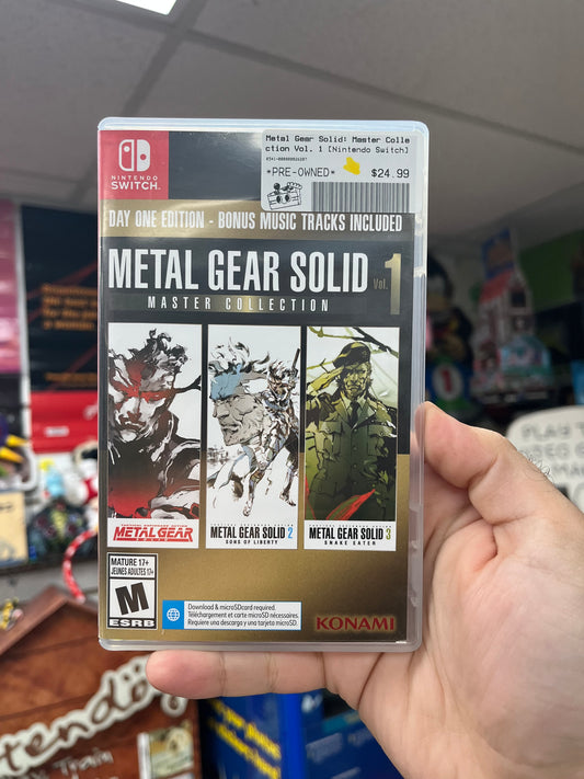 Metal Gear Solid Master Collection Vol. 1 - Switch CiB