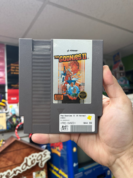 The Goonies II [5 Screw] - NES Loose