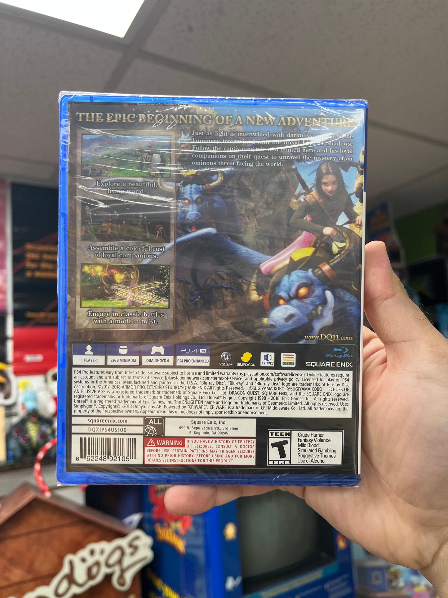 Dragon Quest XI: Echoes of an Elusive Age - PS4 Sealed