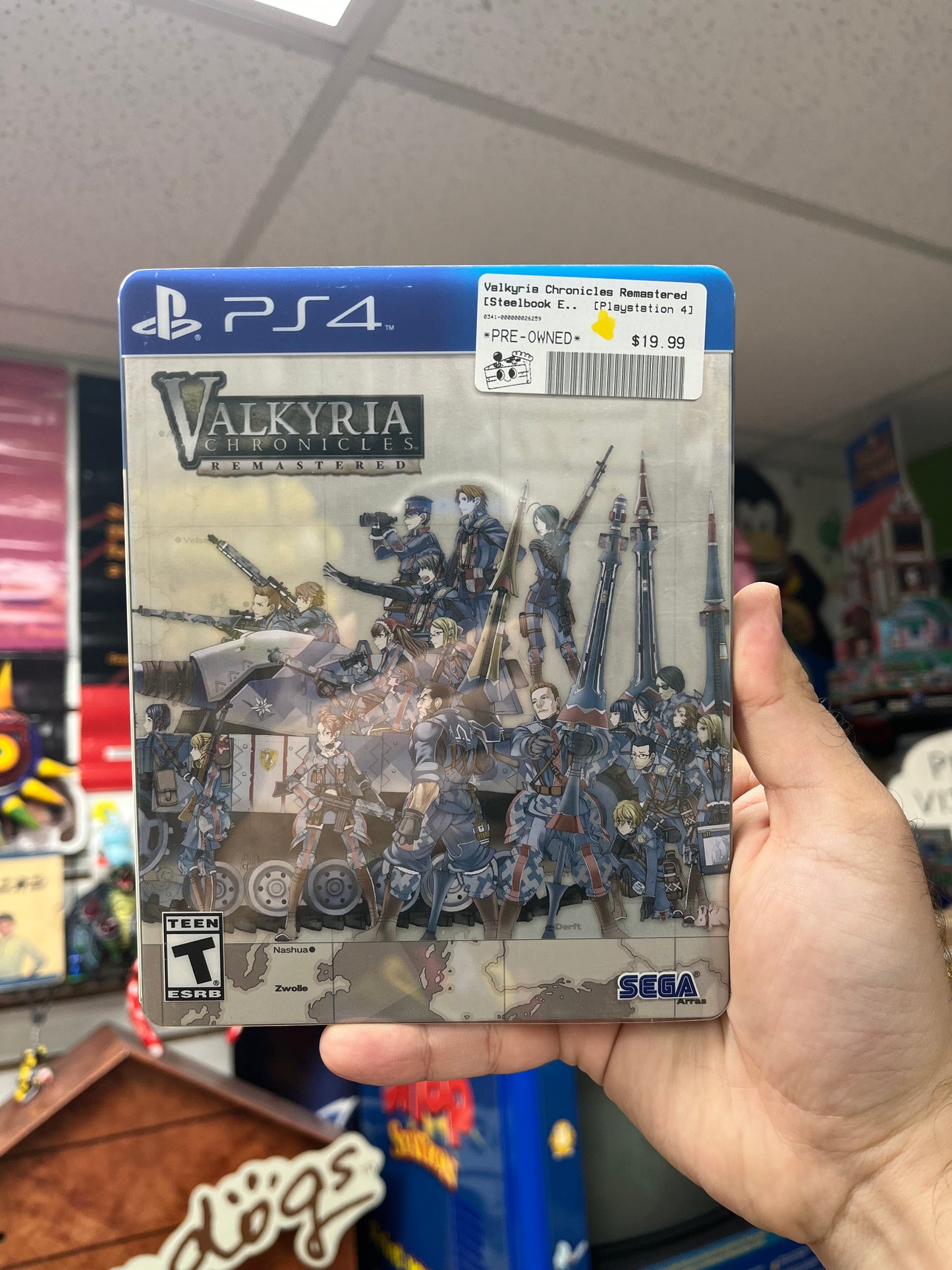 Valkyria Chronicles Remastered [Steelbook Edition] - PS4 CiB