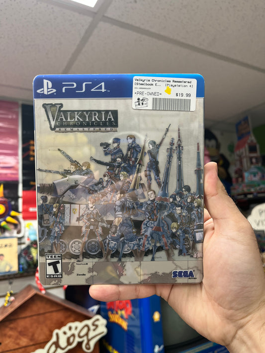 Valkyria Chronicles Remastered [Steelbook Edition] - PS4 CiB