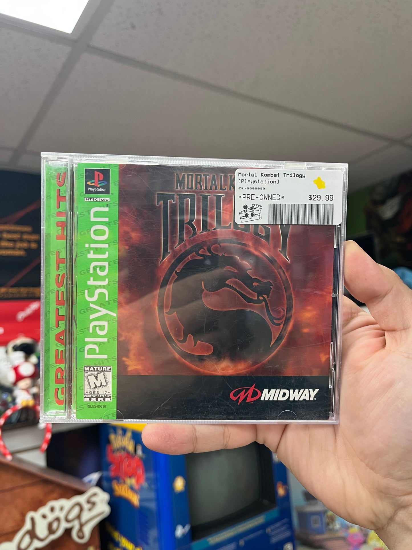 Mortal Kombat Trilogy [Greatest Hits] - PS1 CiB