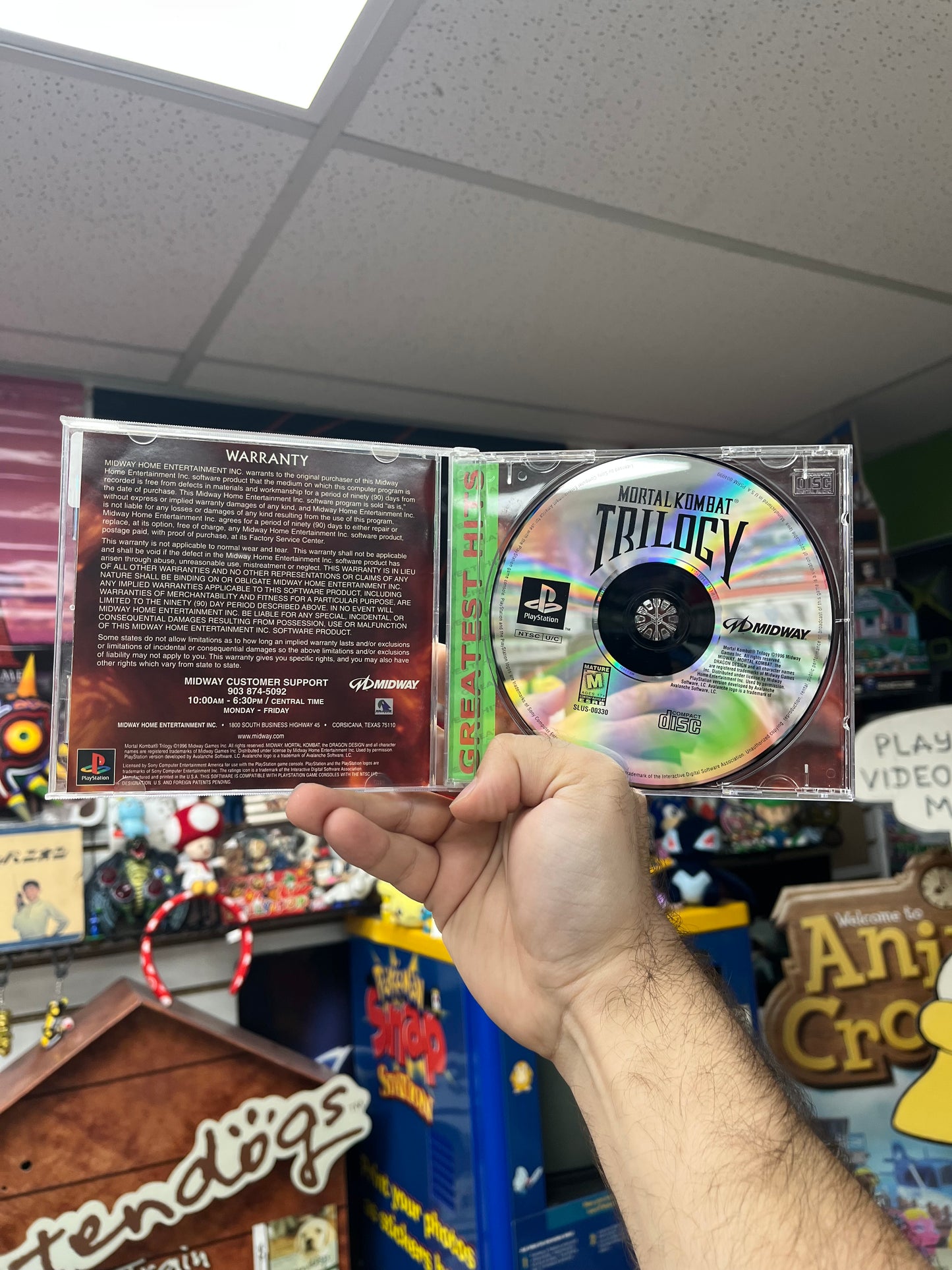 Mortal Kombat Trilogy [Greatest Hits] - PS1 CiB