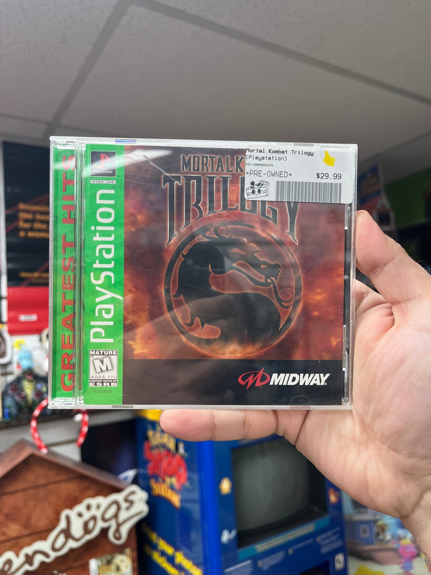 Mortal Kombat Trilogy [Greatest Hits] - PS1 CiB