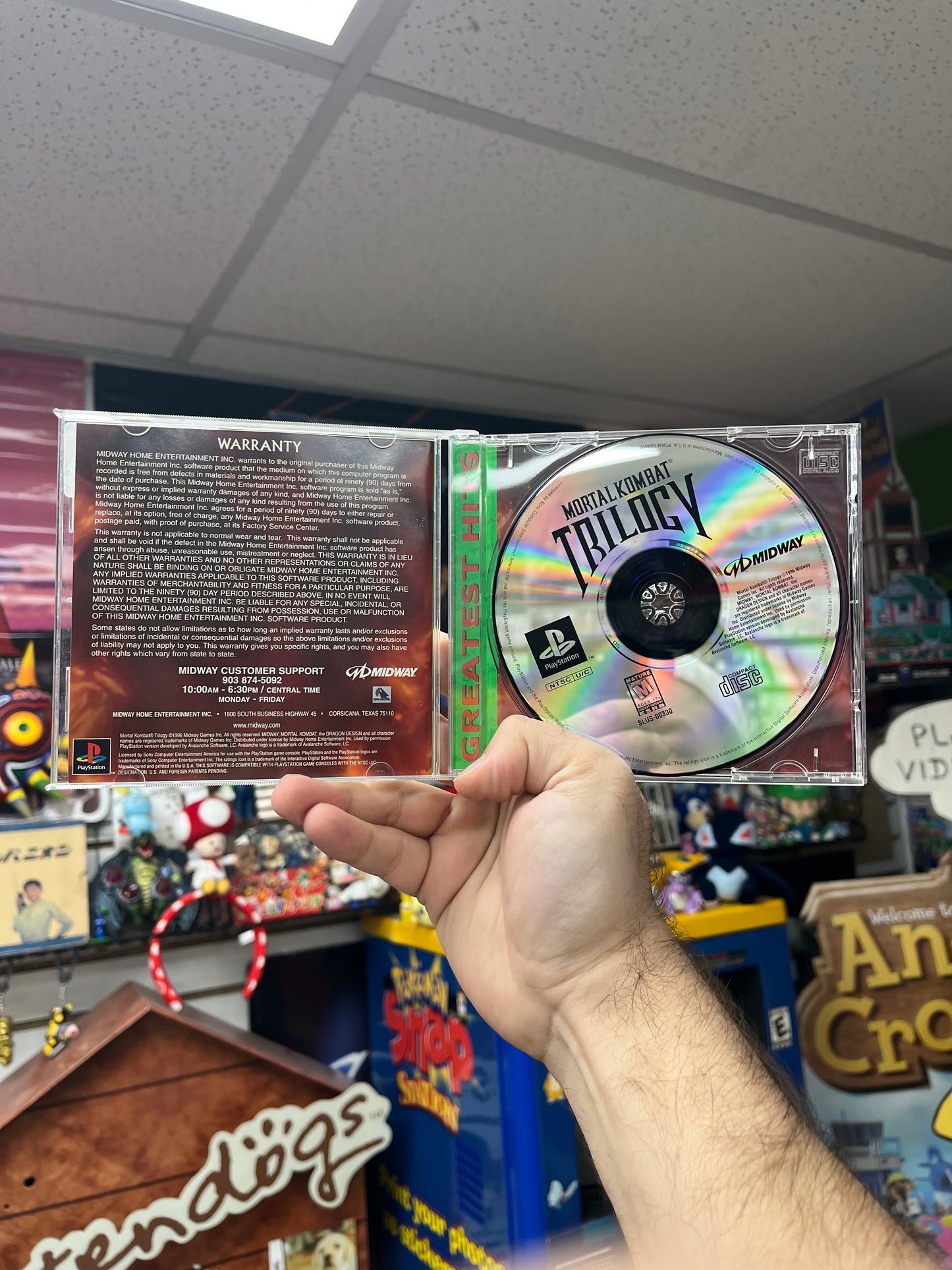 Mortal Kombat Trilogy [Greatest Hits] - PS1 CiB