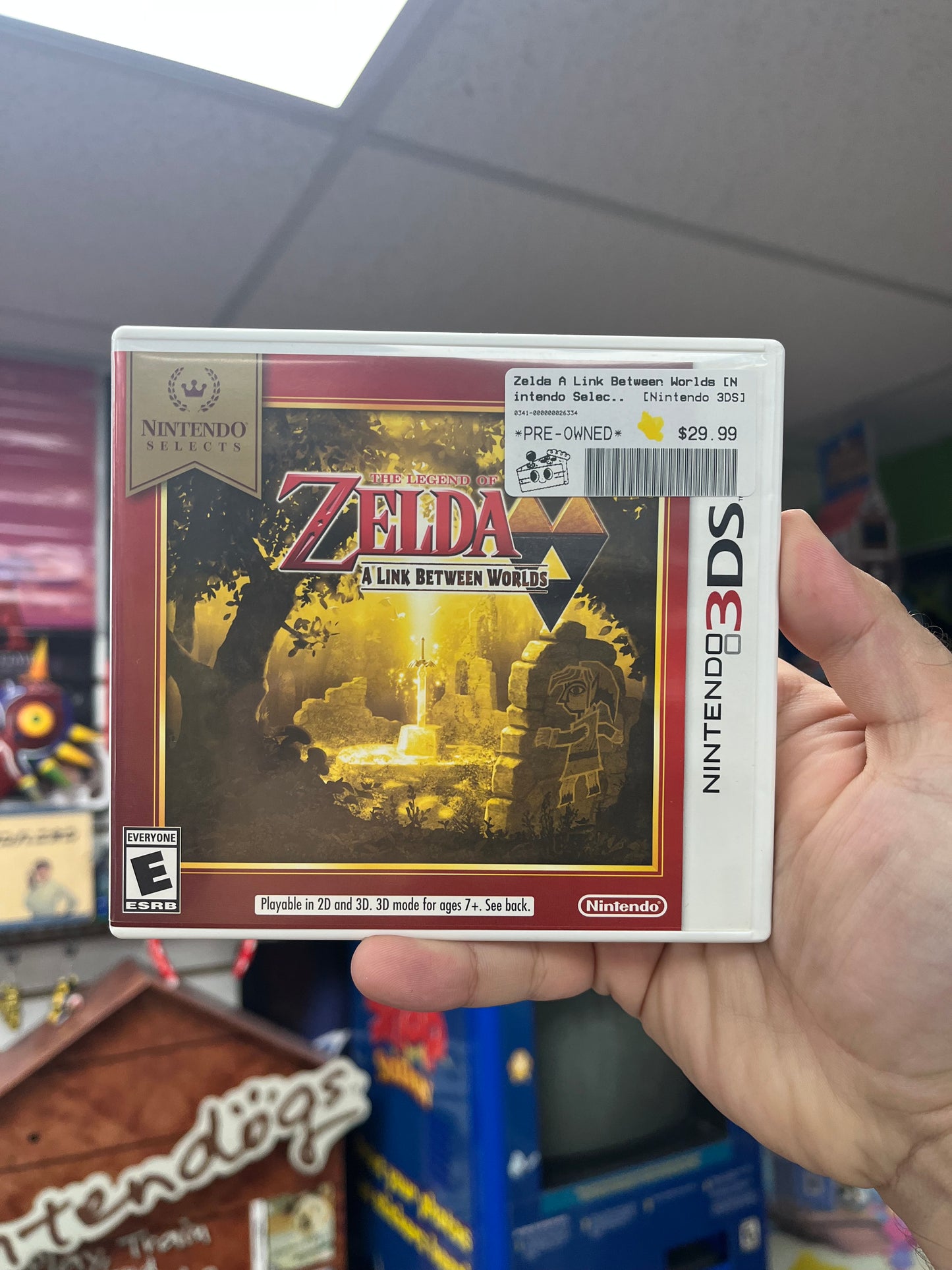 Zelda A Link Between Worlds [Nintendo Selects] - 3DS CiB