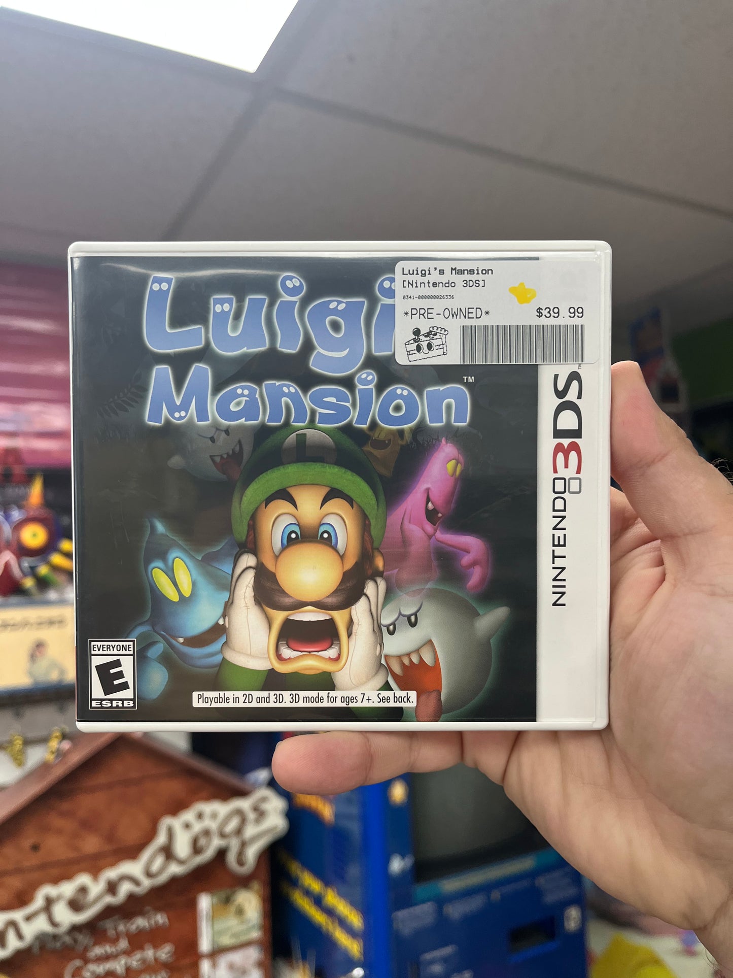 Luigi's Mansion - 3DS CiB