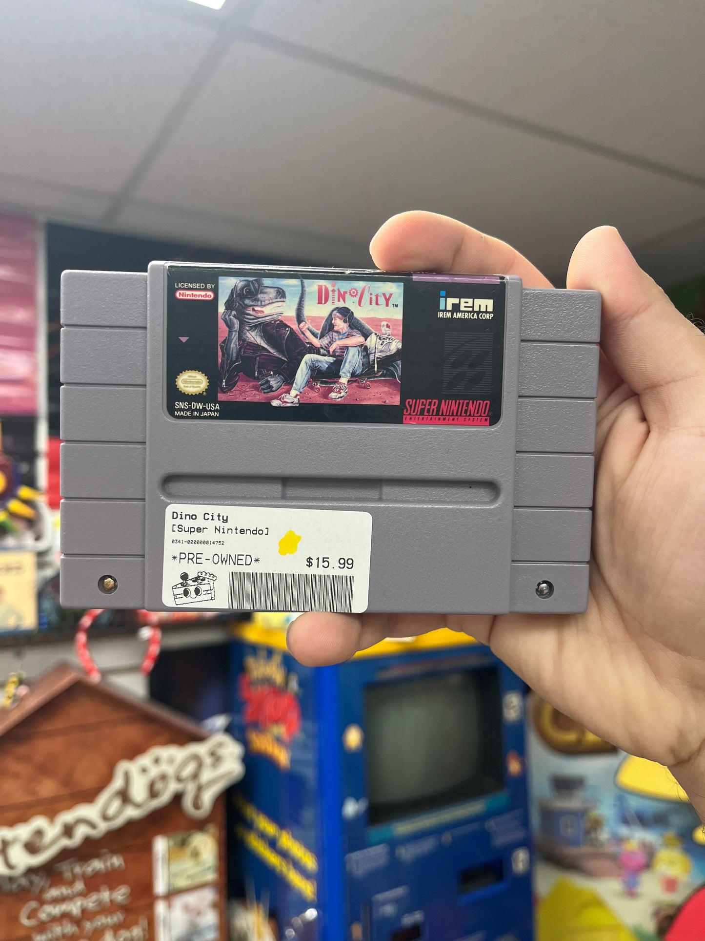 Dino City - SNES Loose