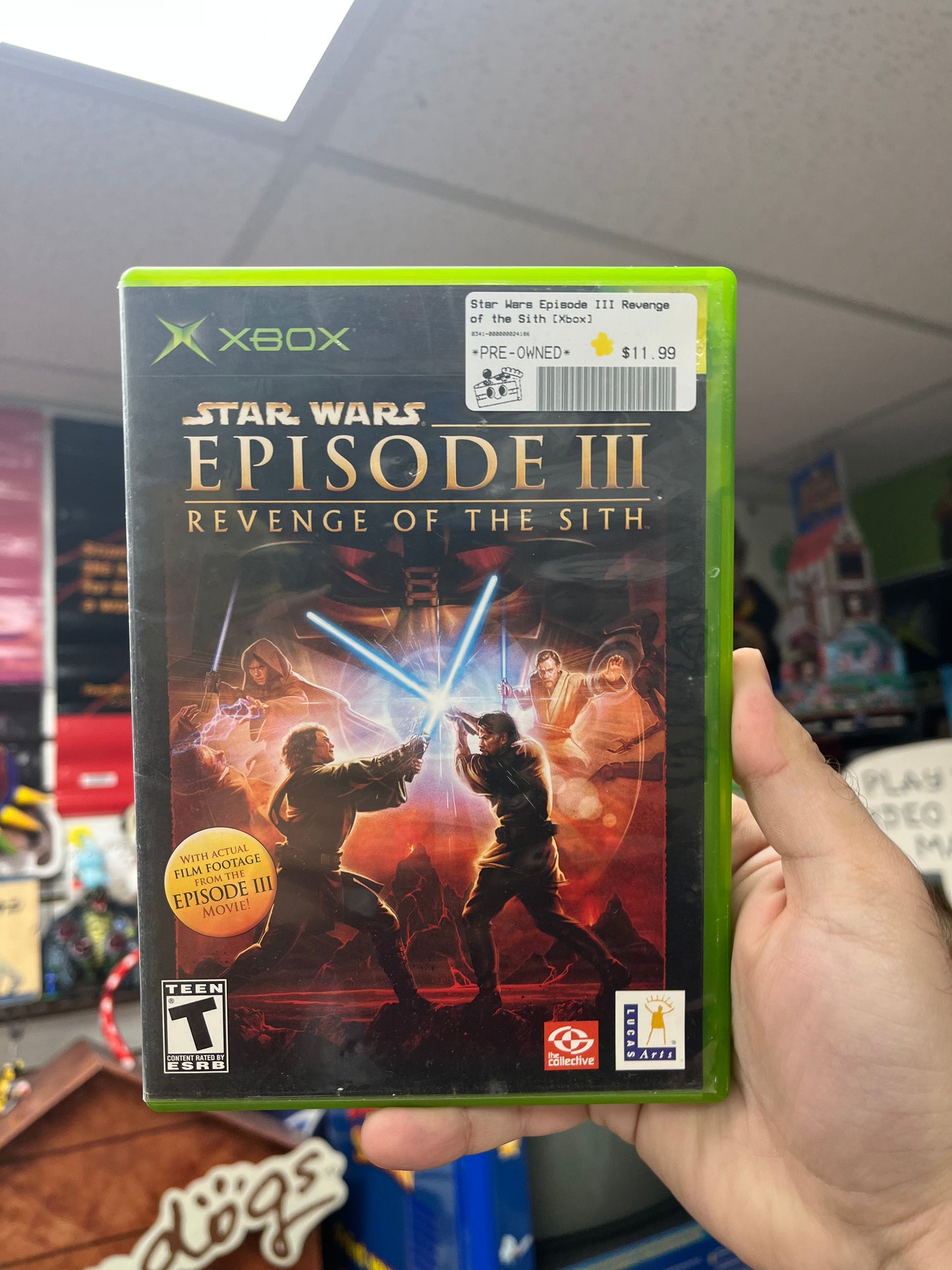 Star Wars Episode III Revenge of the Sith - Xbox CiB