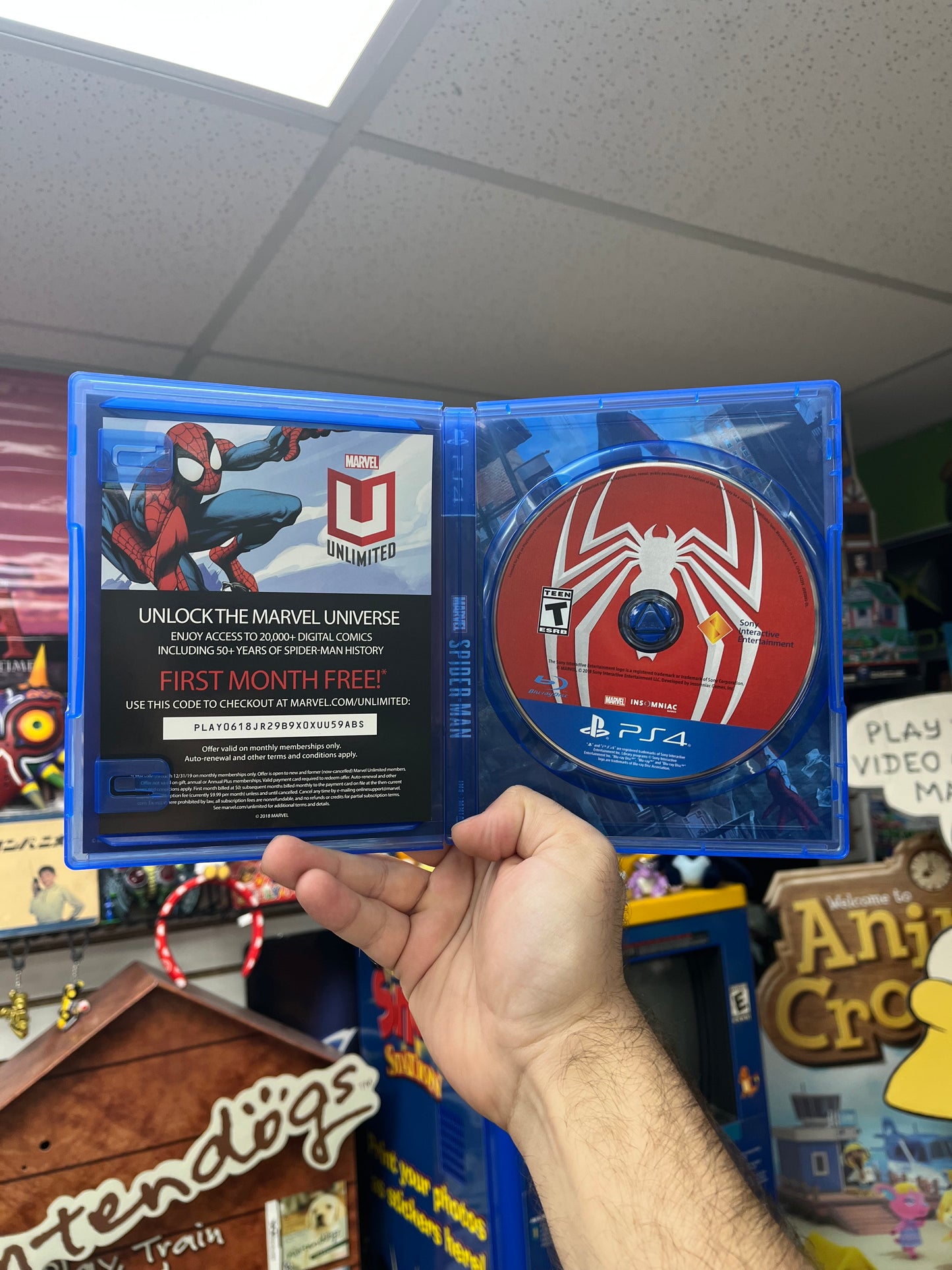 Marvel Spiderman - PS4 CiB