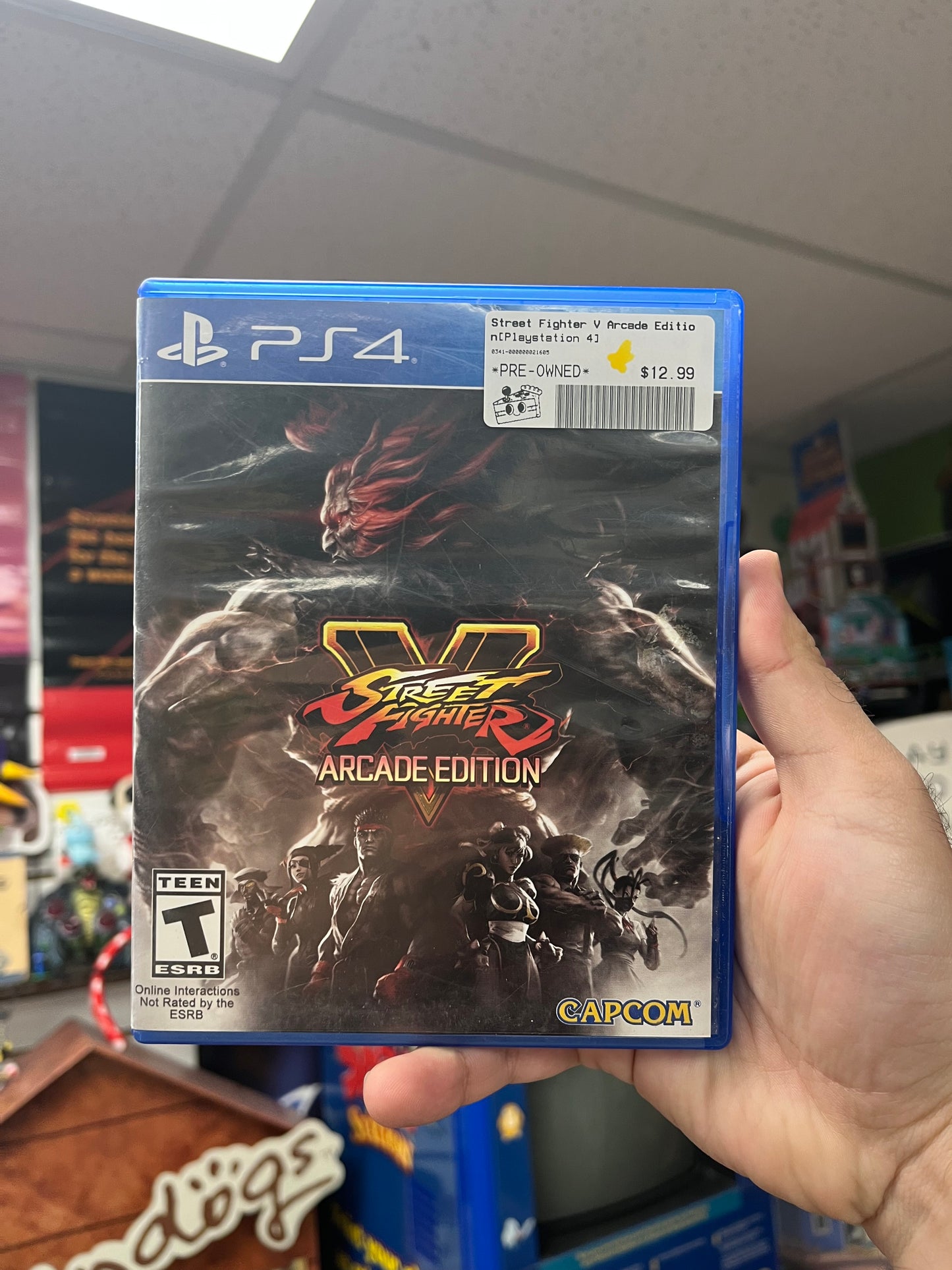 Street Fighter V Arcade Edition - PS4 CiB